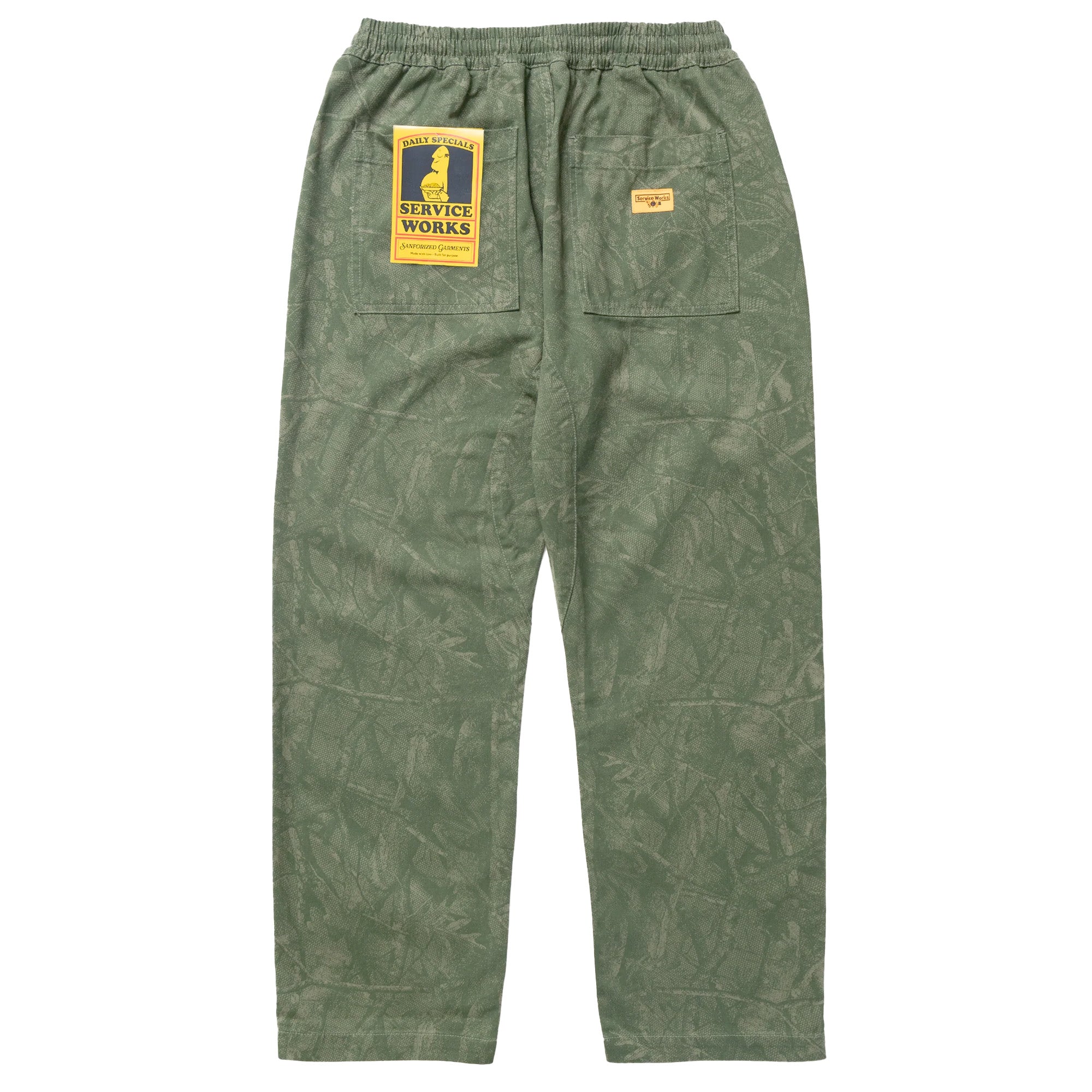 Service Works Xerox Camo Chef Pant