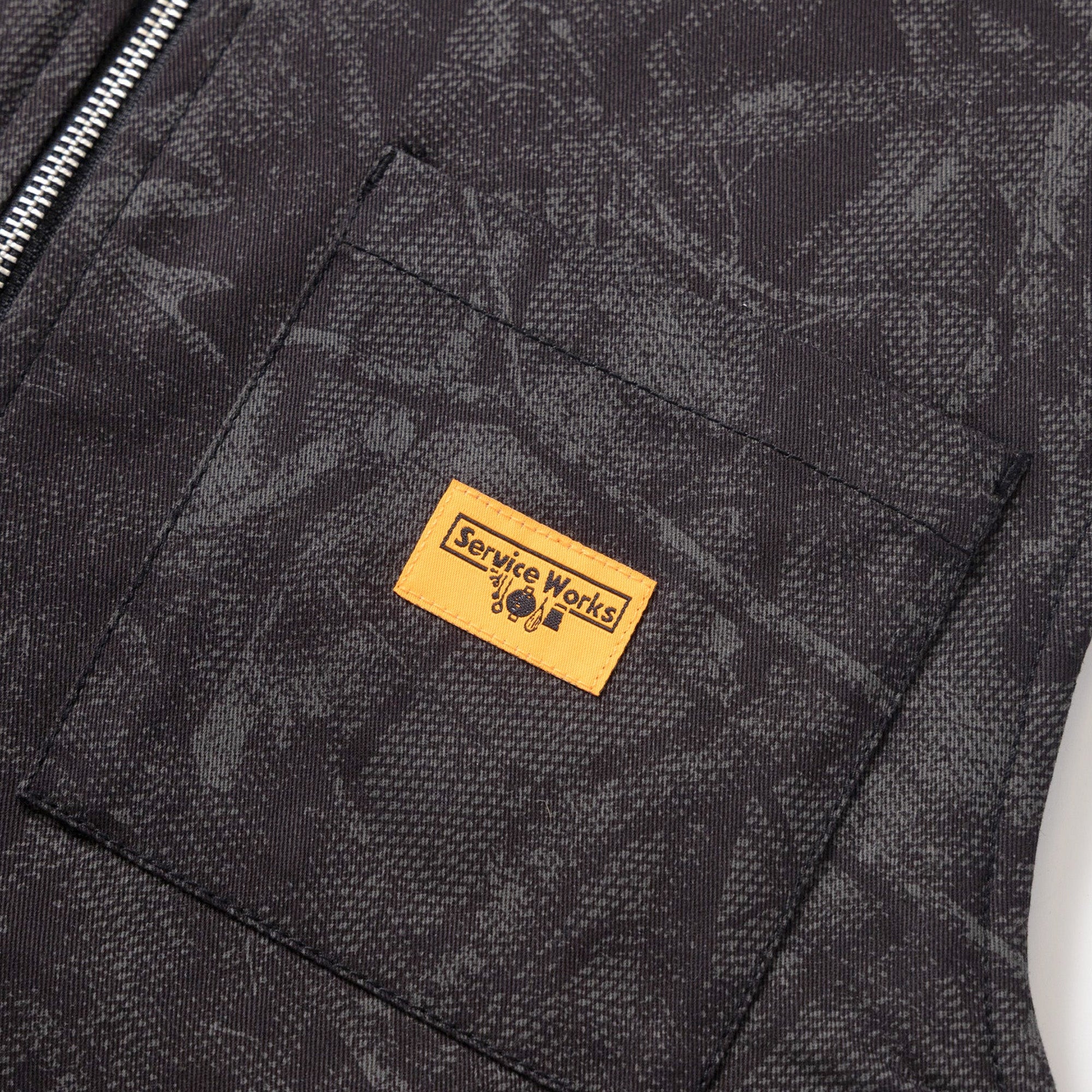 Service Works Xerox Camo Padded Work Vest