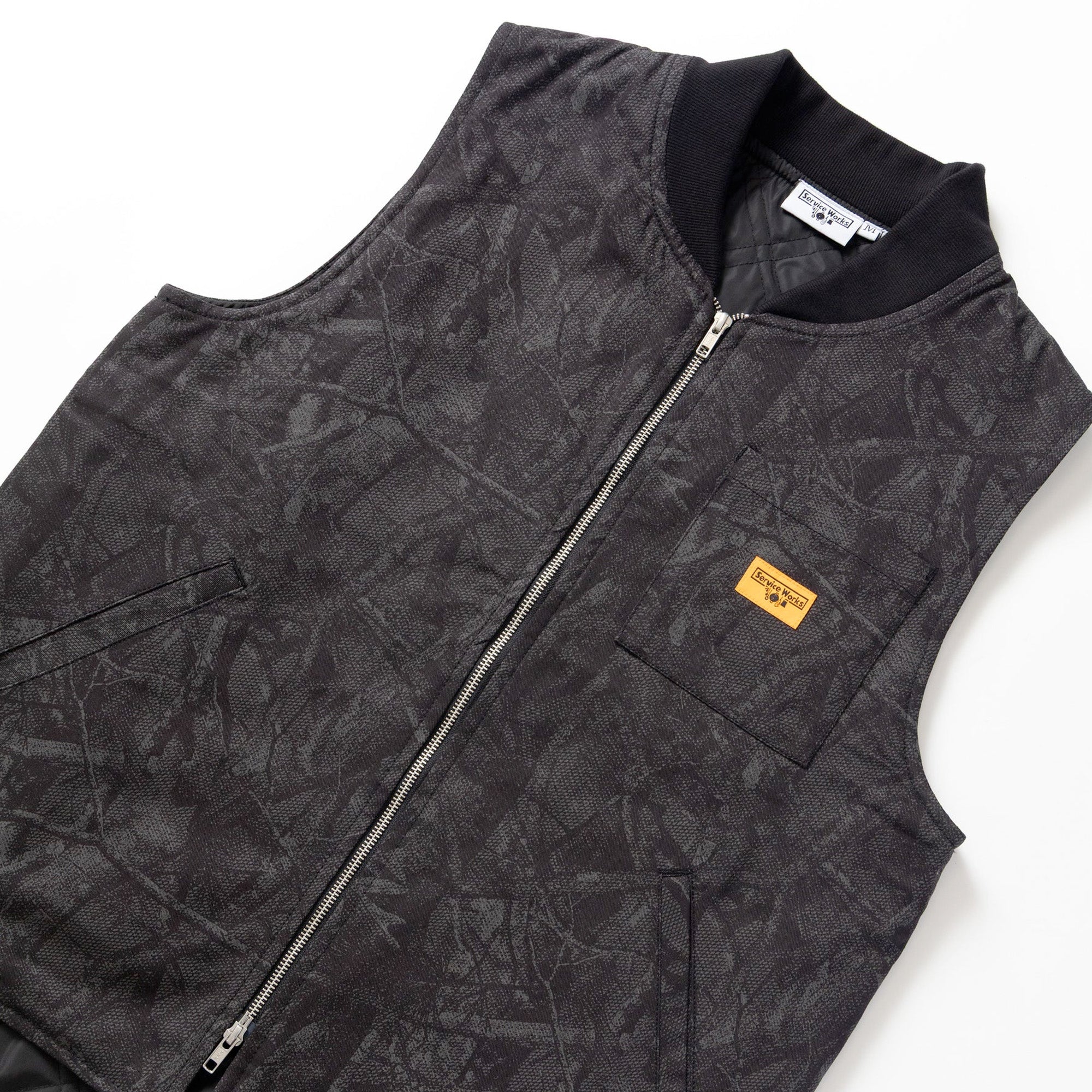 Service Works Xerox Camo Padded Work Vest