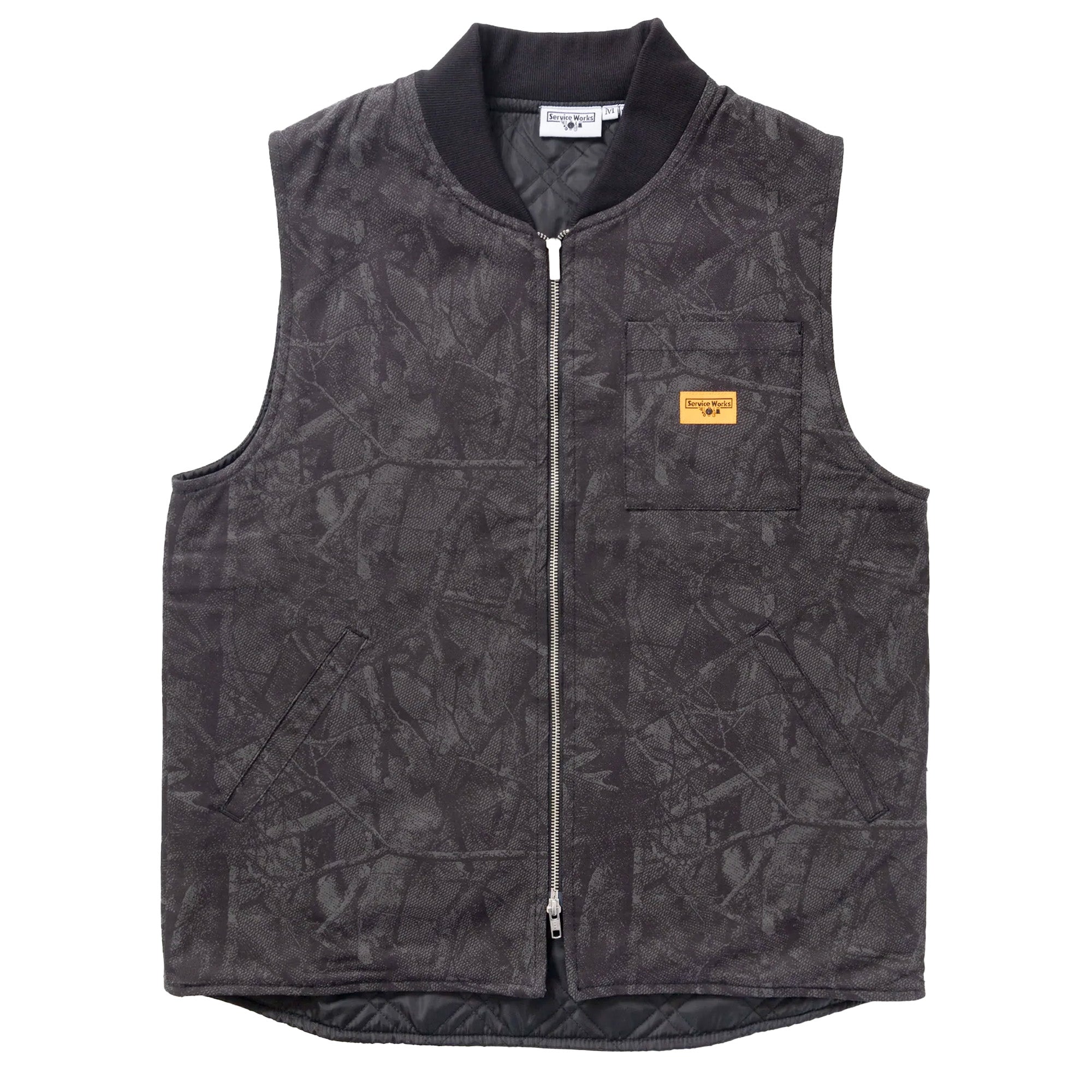 Service Works Xerox Camo Padded Work Vest