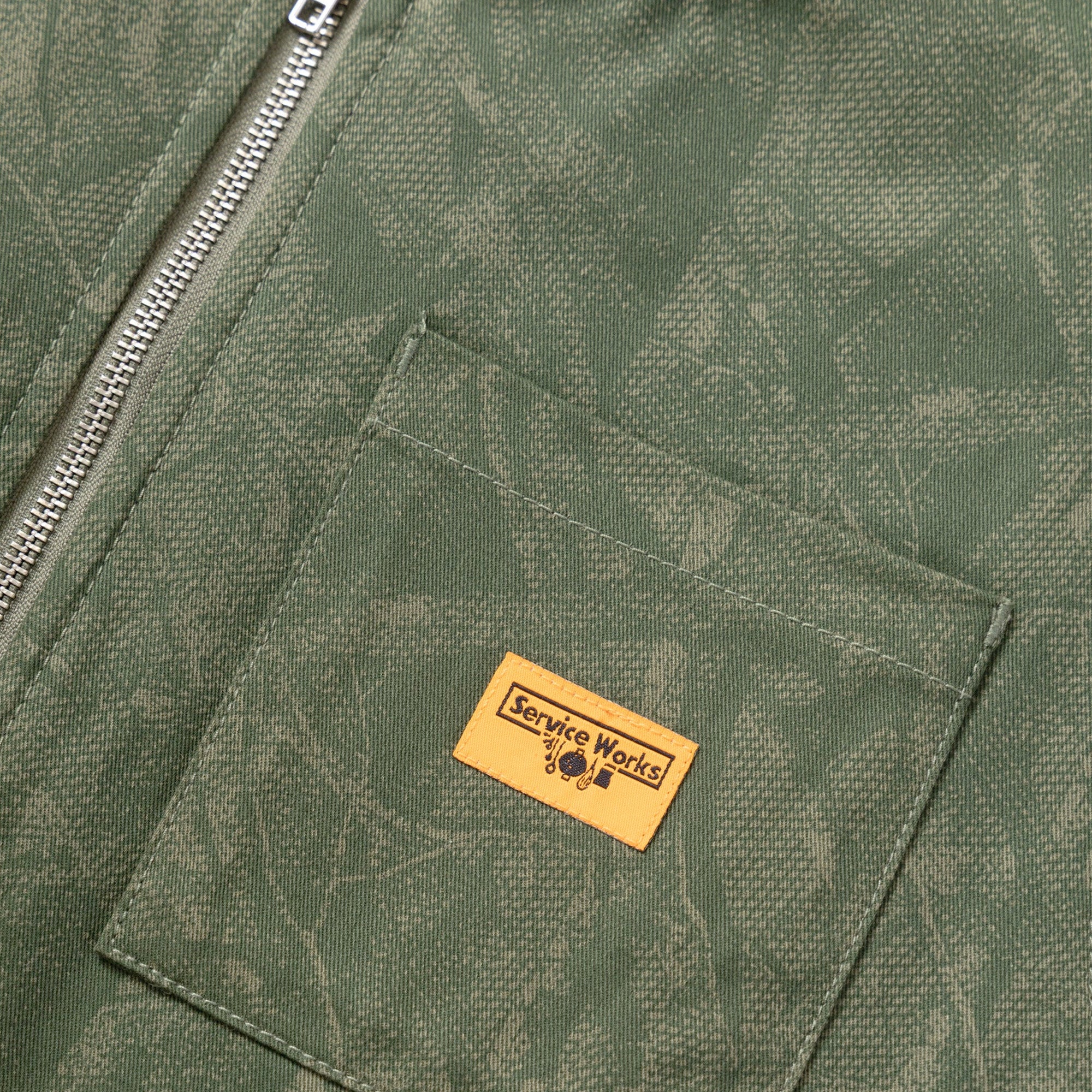 Service Works Xerox Camo Padded Work Vest