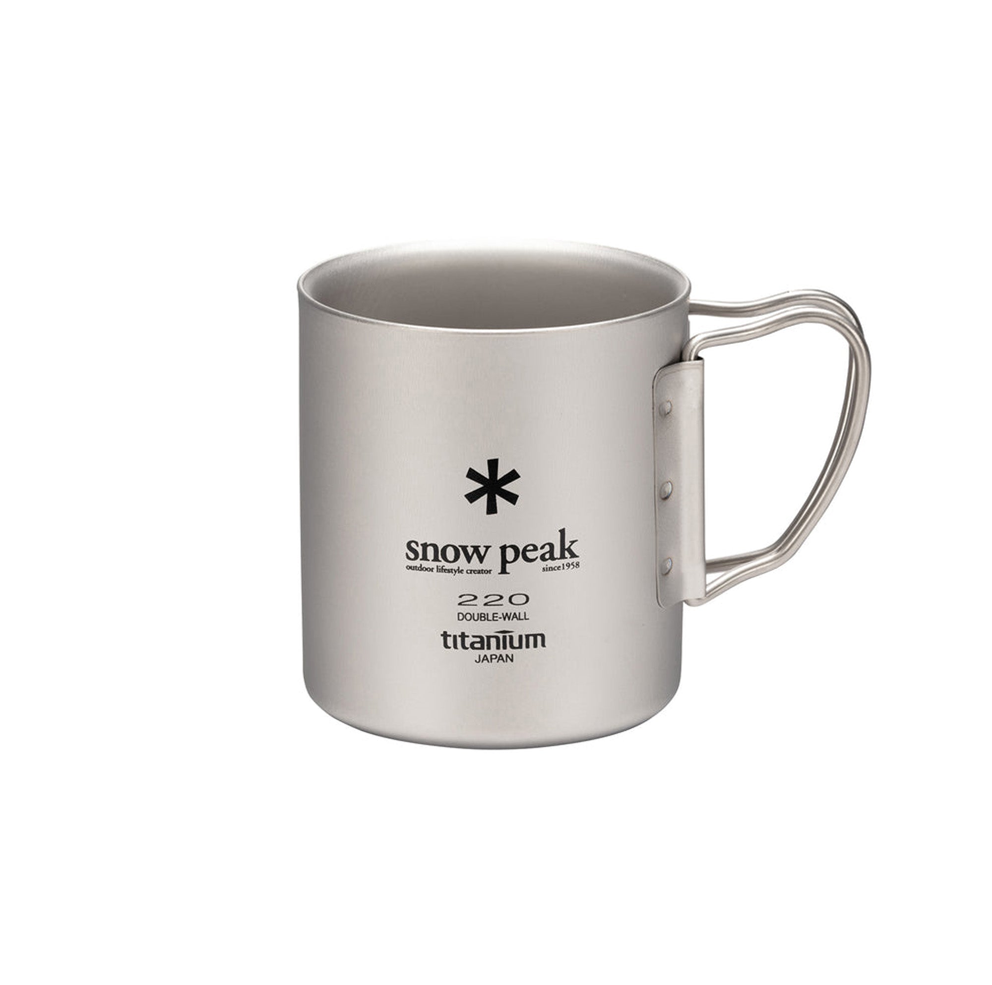 Snow Peak Titanium Double Wall Mug