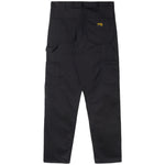Rear view of Stan Ray 'Made in USA' 80s Painter Pant for Men in Earl's Black Twill