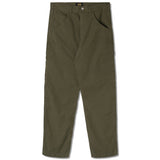 Front view of Stan Ray 80s Painter Pant for Men in Olive Ripstop