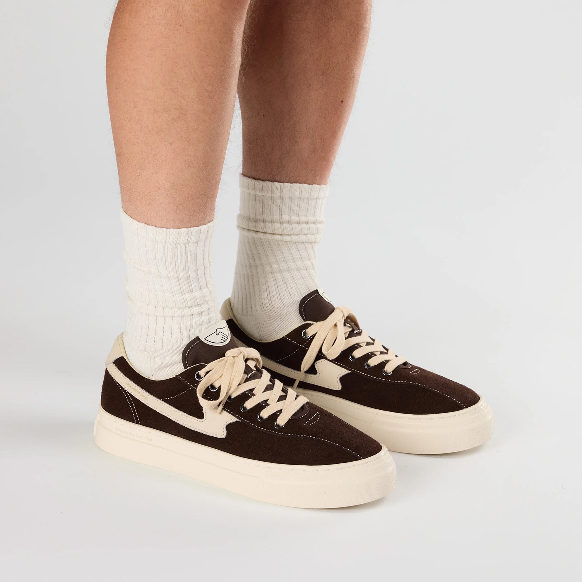 Stepney Workers Club Dellow S-Strike Suede Trainers