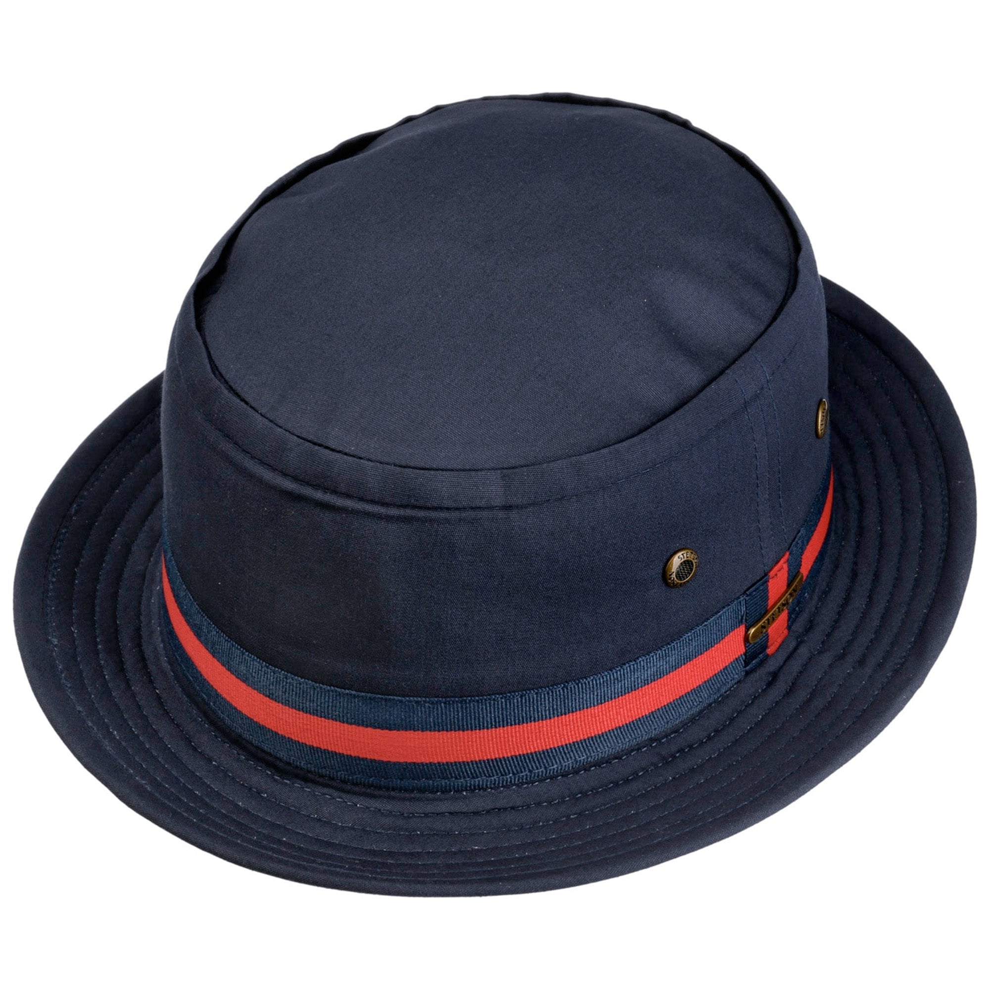 Stetson Classic Band Pork Pie Cloth Hat