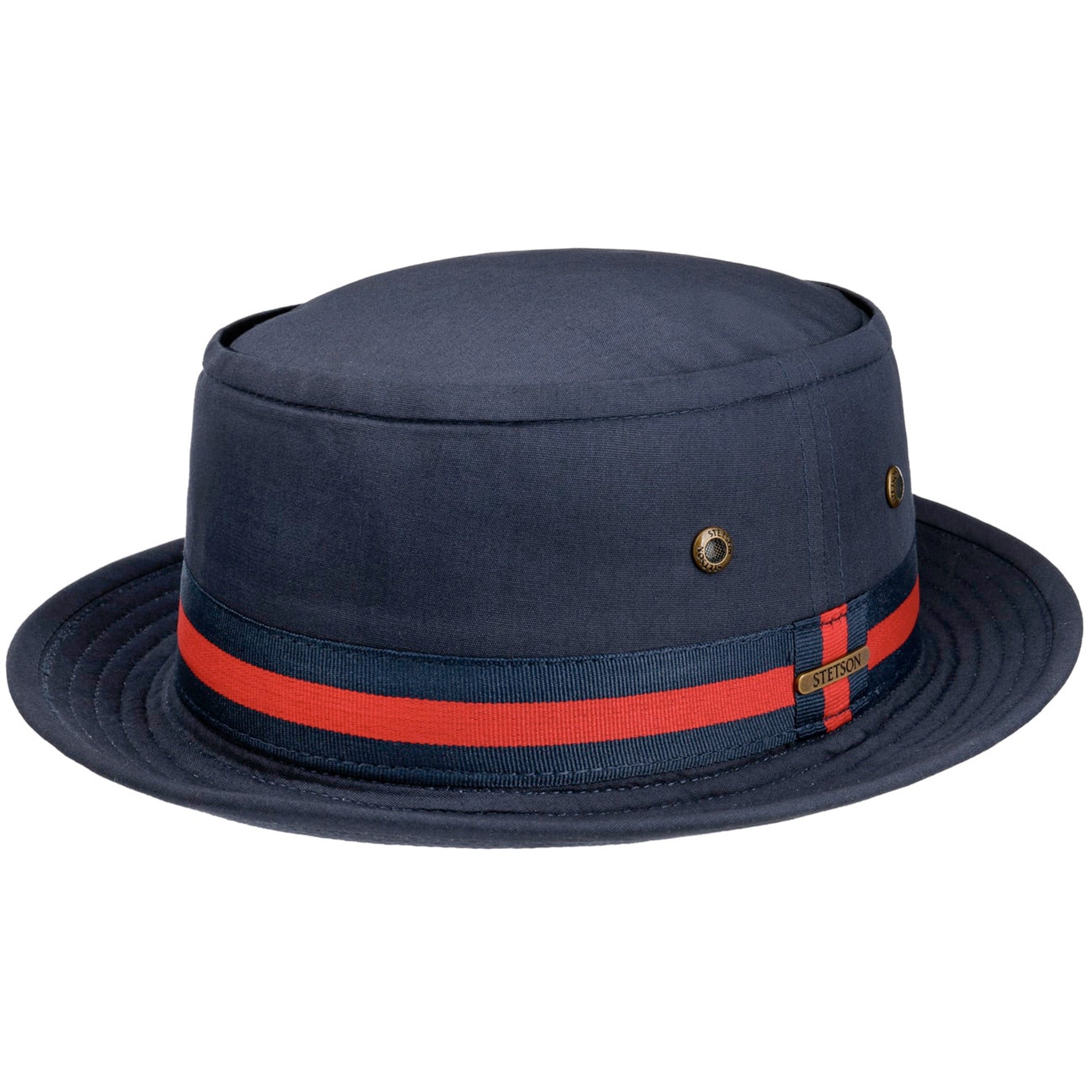 Stetson Classic Band Pork Pie Cloth Hat