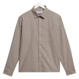 Wax London Halcomb Broken Stripe Long Sleeve Shirt