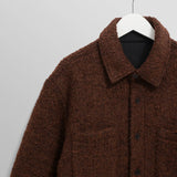 Wax London Mount Bobble Wool Reversible Overshirt