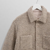 Wax London Mount Bobble Wool Reversible Overshirt