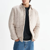 Wax London Mount Bobble Wool Reversible Overshirt