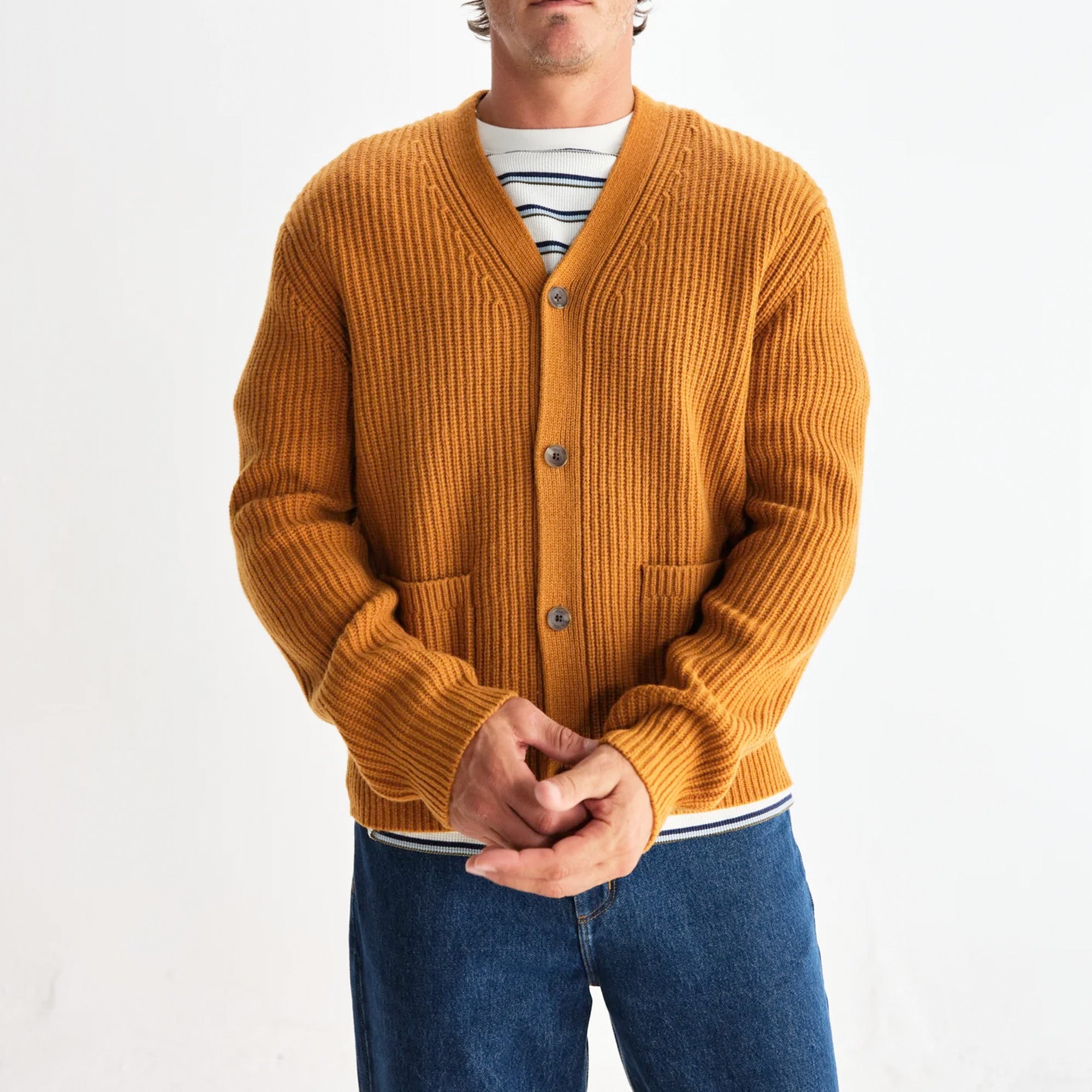 Wax London Walker Rib Stitch Cardigan