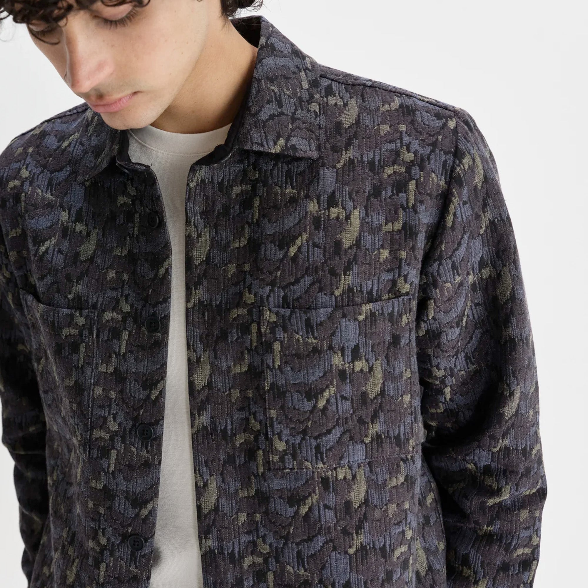 Wax London Whiting Camo Jacquard