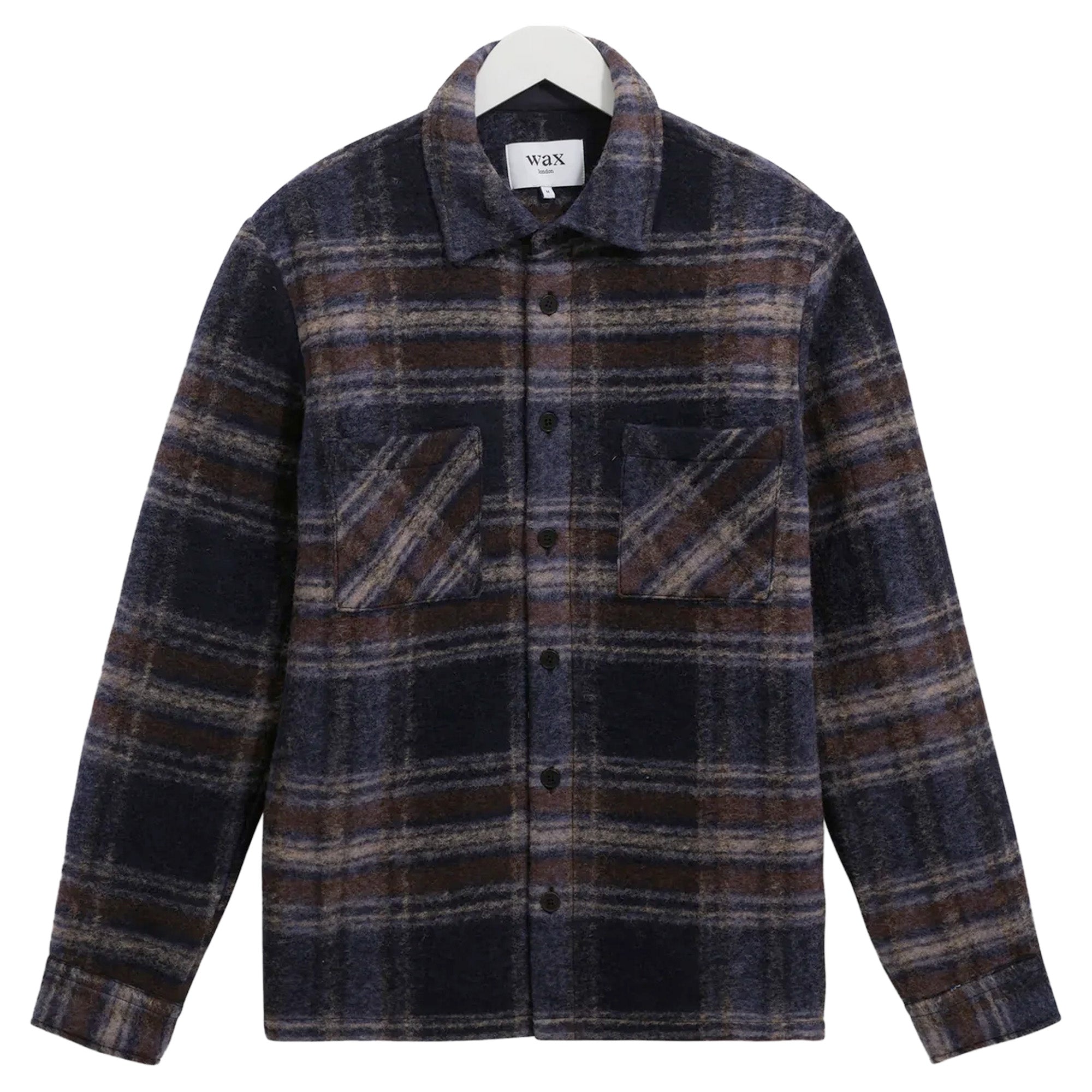 Wax London Whiting Wool Blend Check