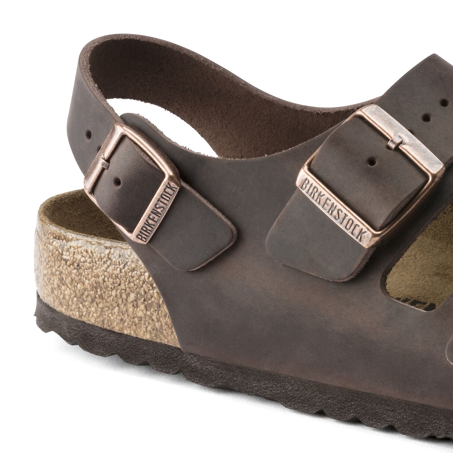 Birkenstock Milano BS Sandals - Habana Leather