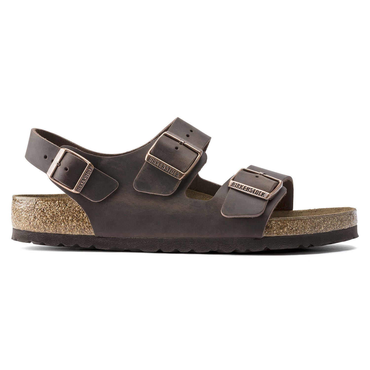 Birkenstock Milano BS Sandals - Habana Leather