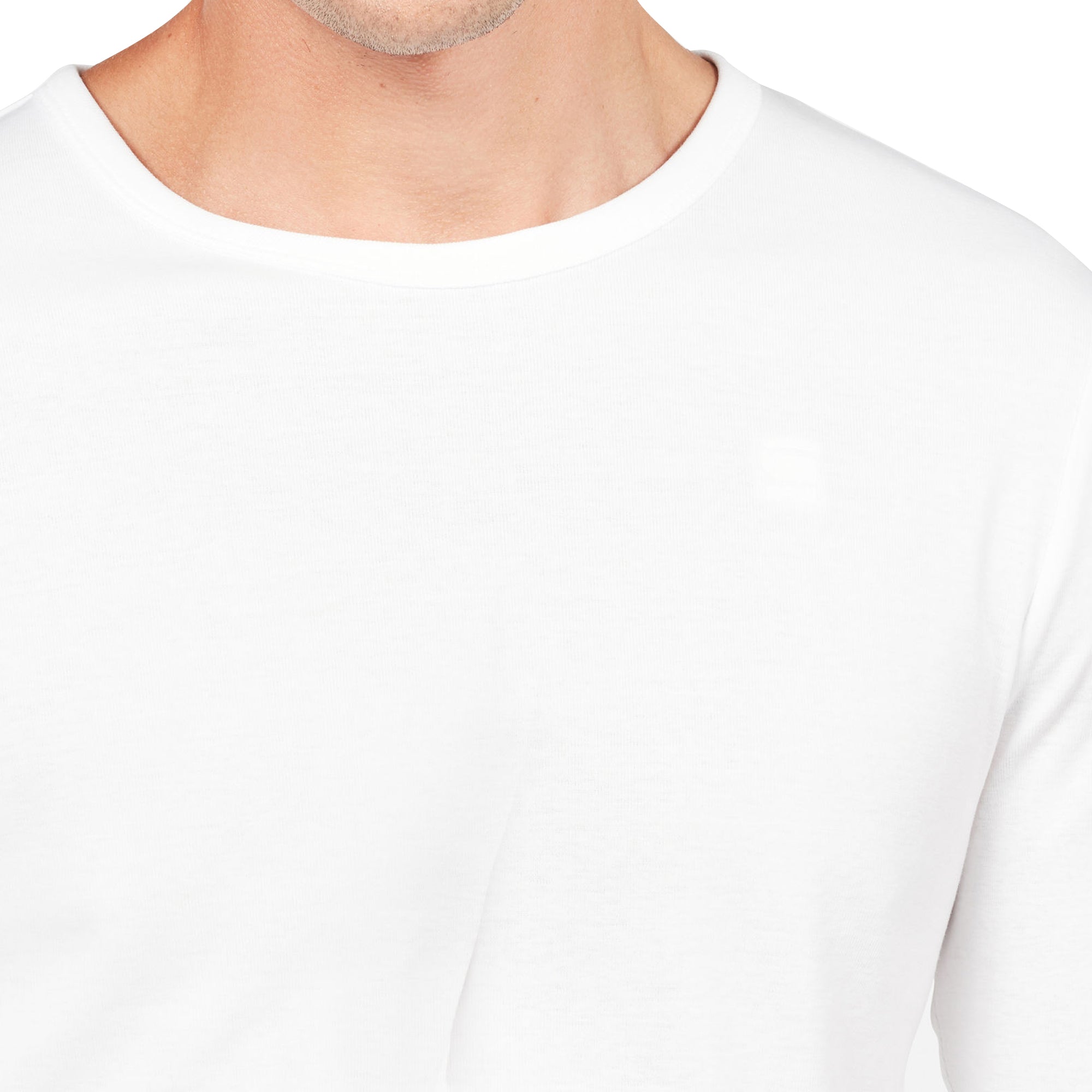 G-Star Base Round Neck Long Sleeve T-Shirt - White