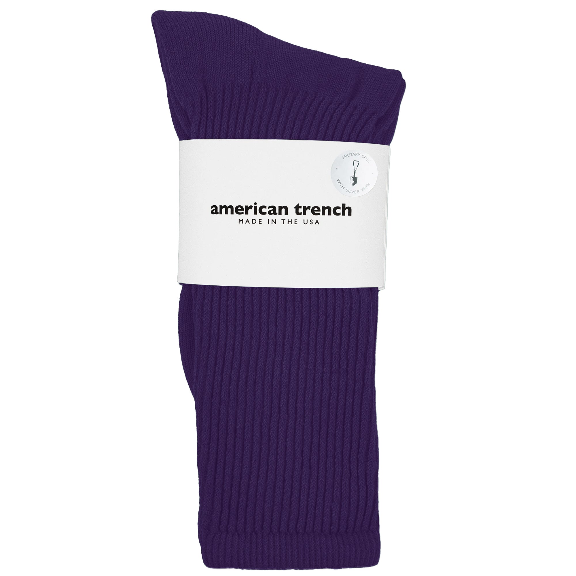American Trench Mil-Spec Socks - Purple