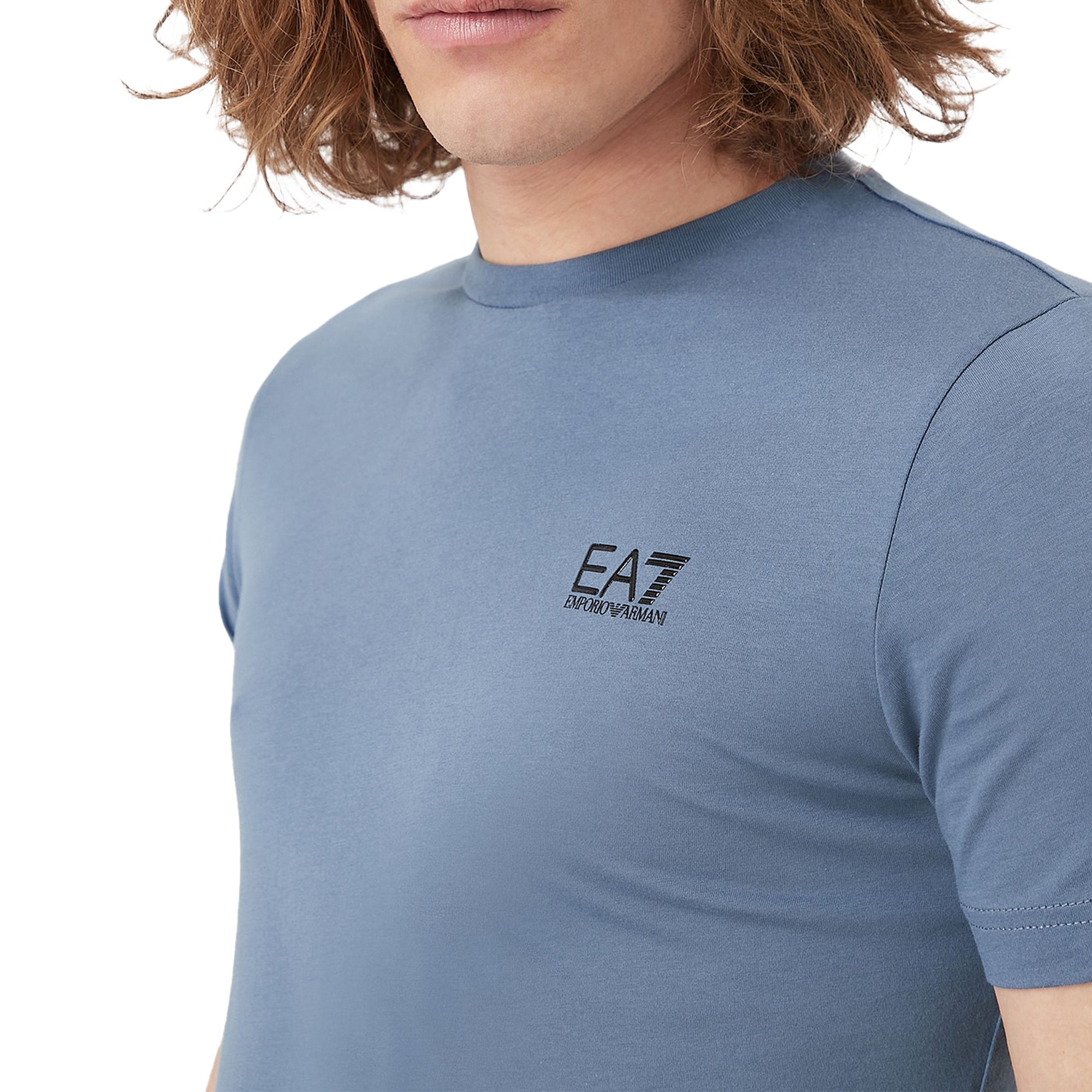 Emporio Armani EA7 Core ID T-Shirt - China Blue