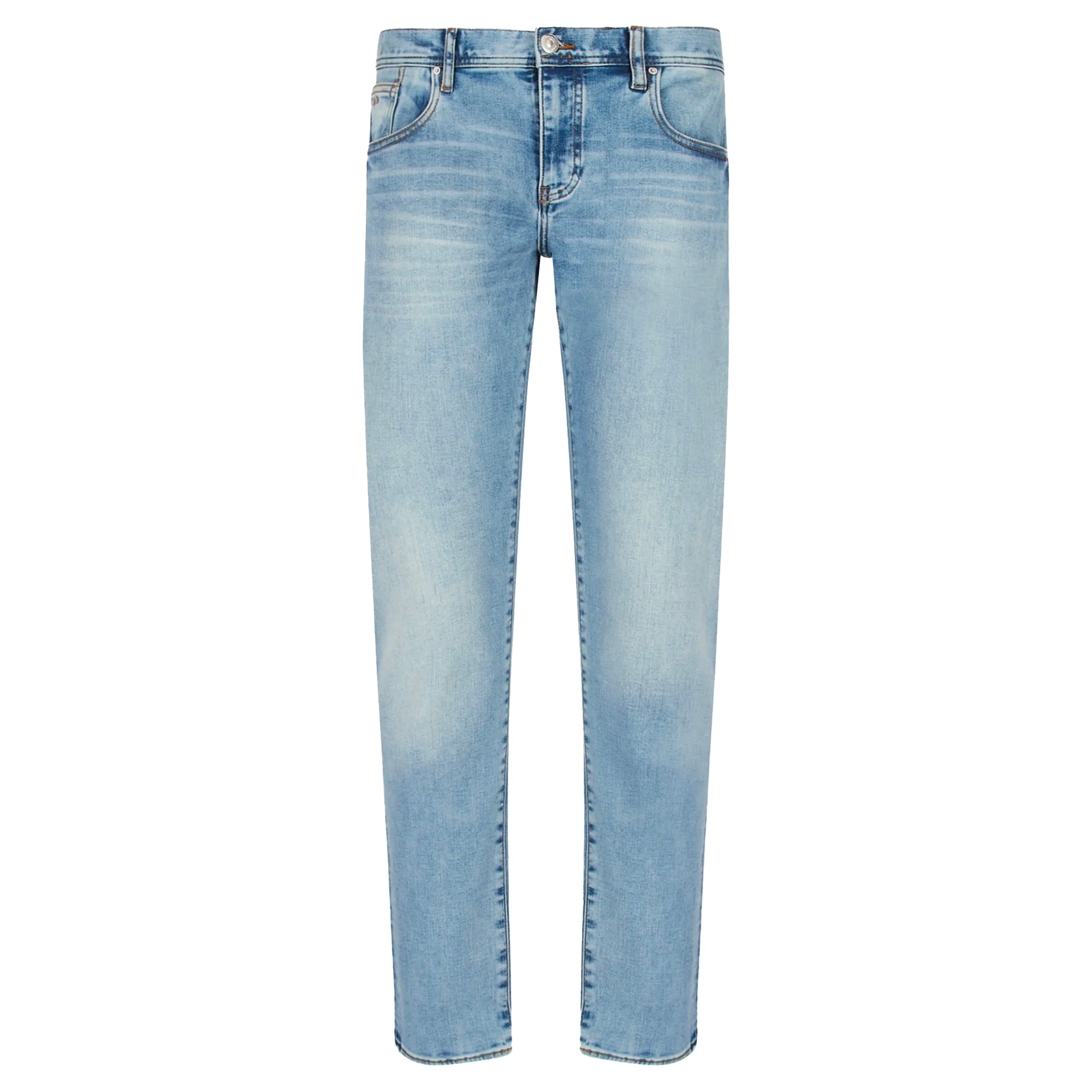 Armani Exchange J13 Slim Fit Jeans - Light Blue Stretch