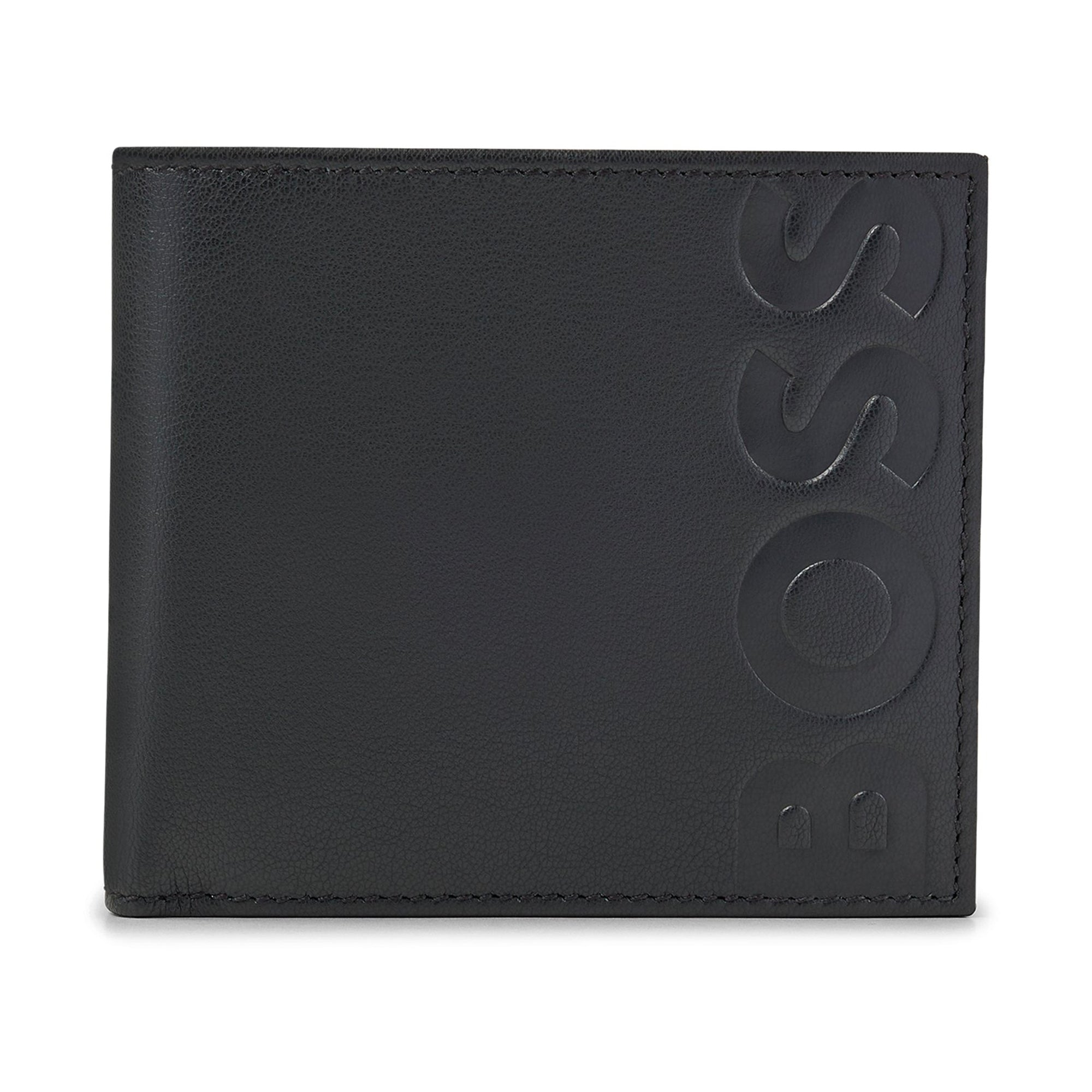 Boss Big BB RFID 4 Card and Coin Wallet - Black