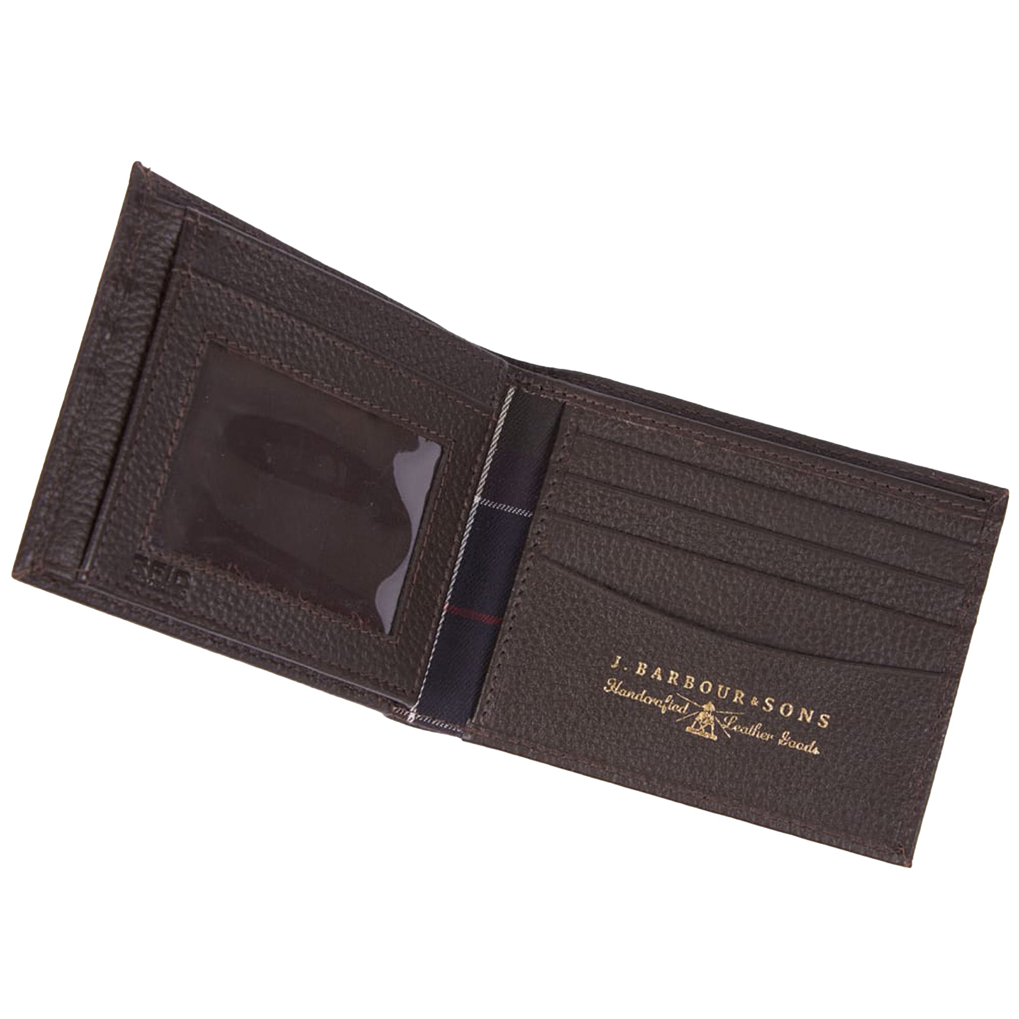 Barbour Amble Zip Wallet - Dark Brown