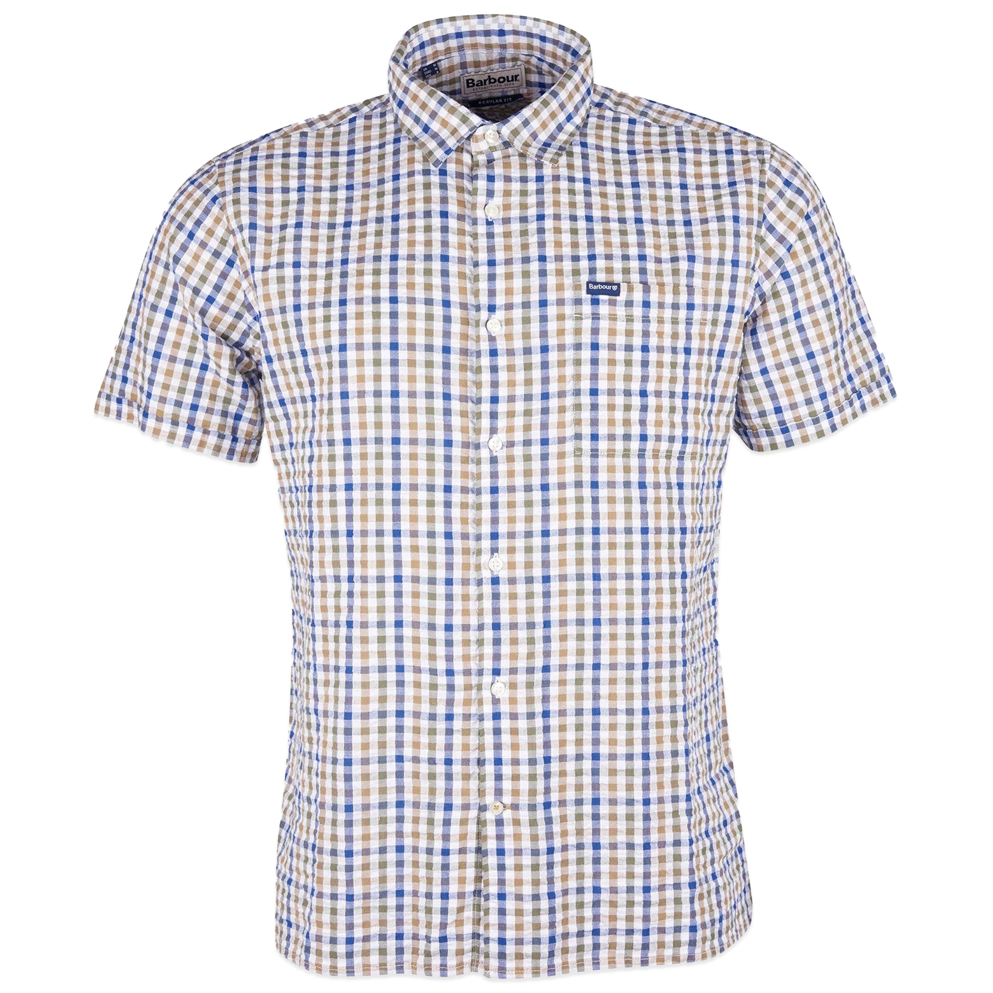 Barbour Arnott Short Sleeve Summer Shirt - Olive