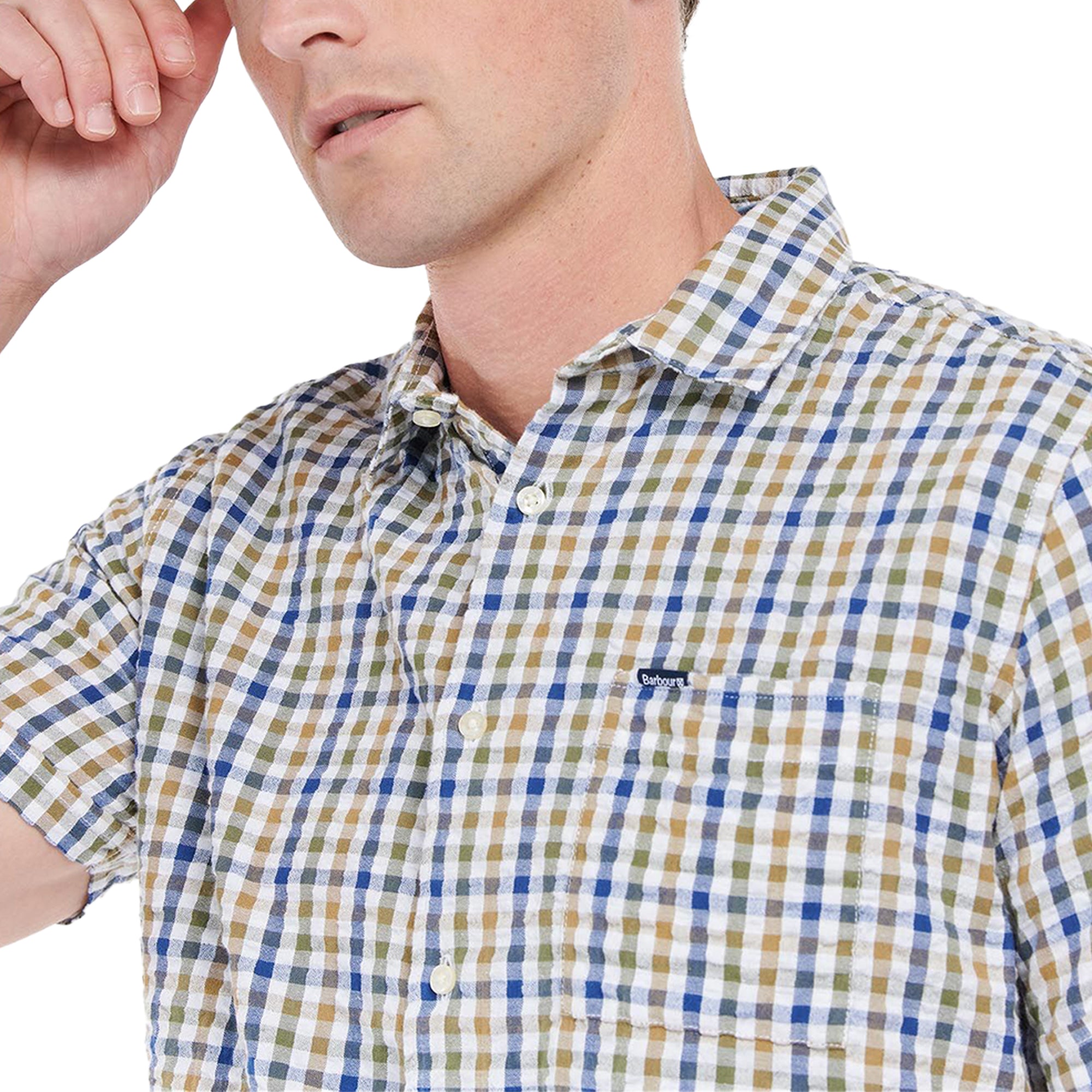 Barbour Arnott Short Sleeve Summer Shirt - Olive