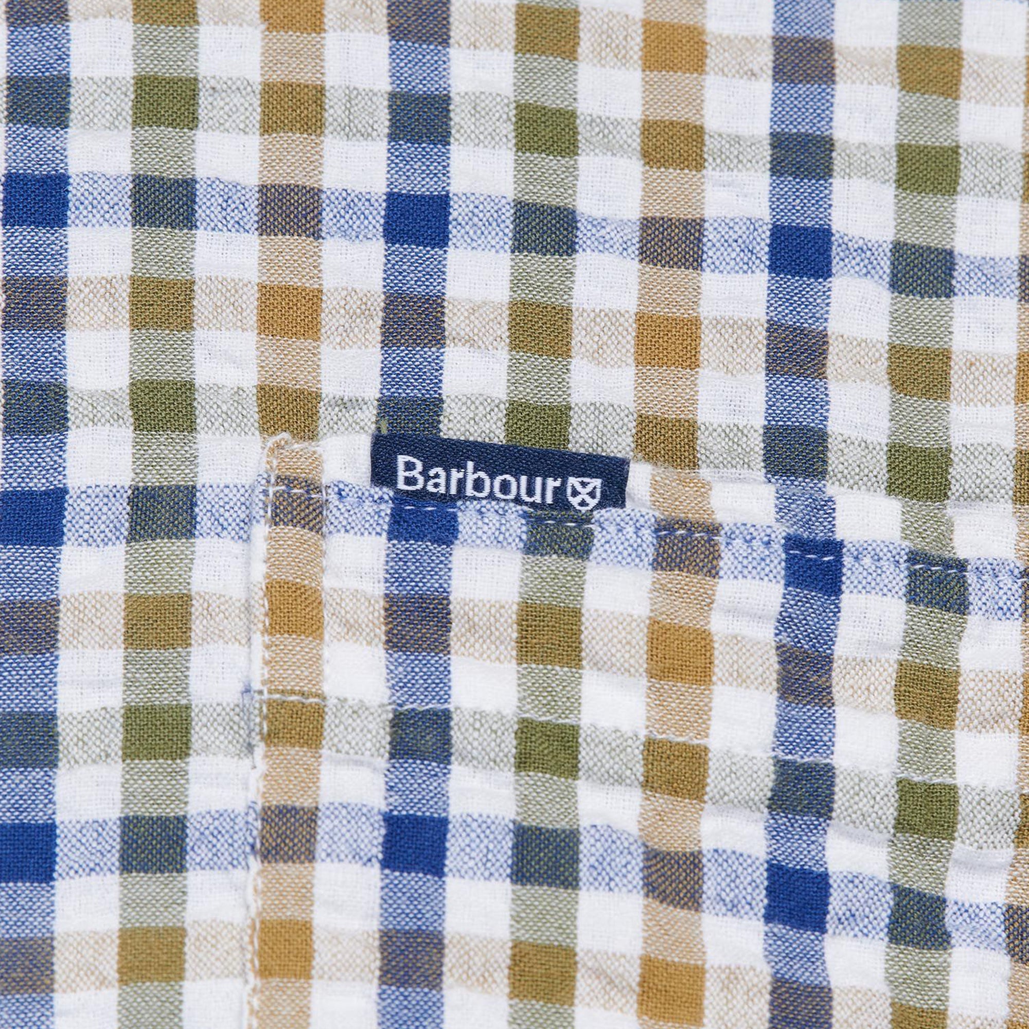 Barbour Arnott Short Sleeve Summer Shirt - Olive