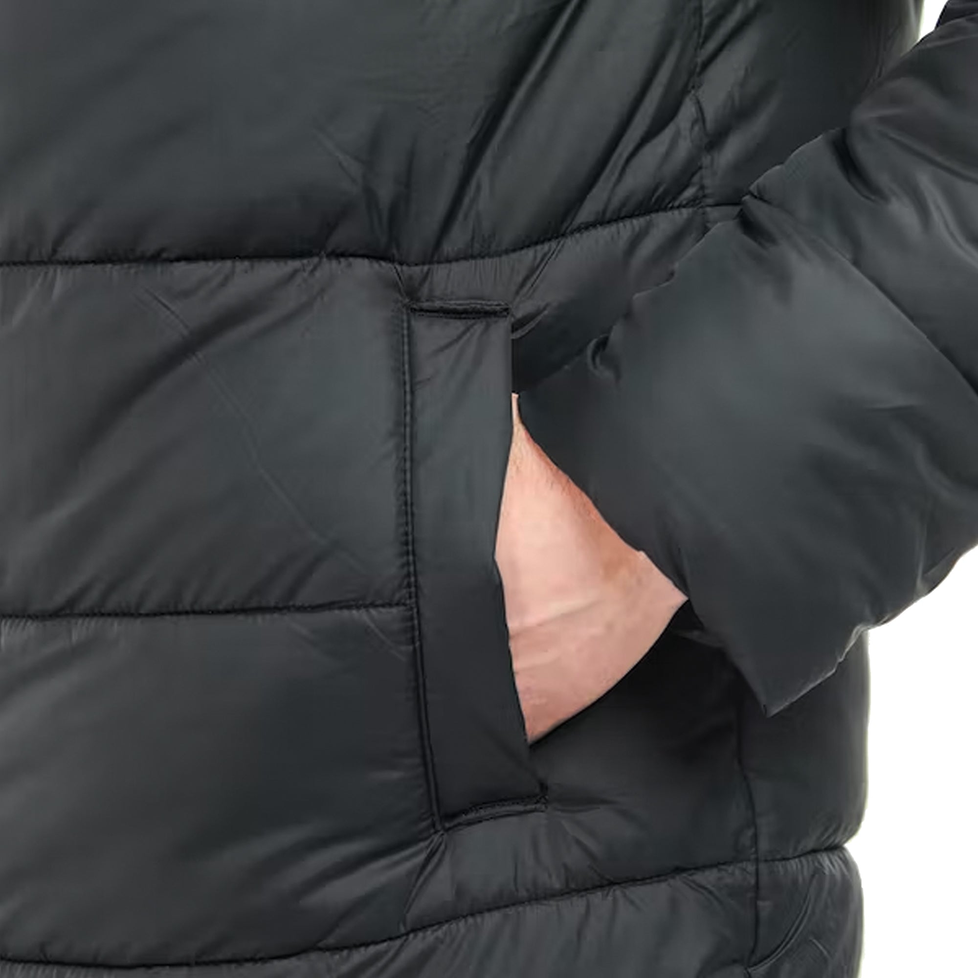 Barbour Dew Point Baffle Quilted Jacket - Black