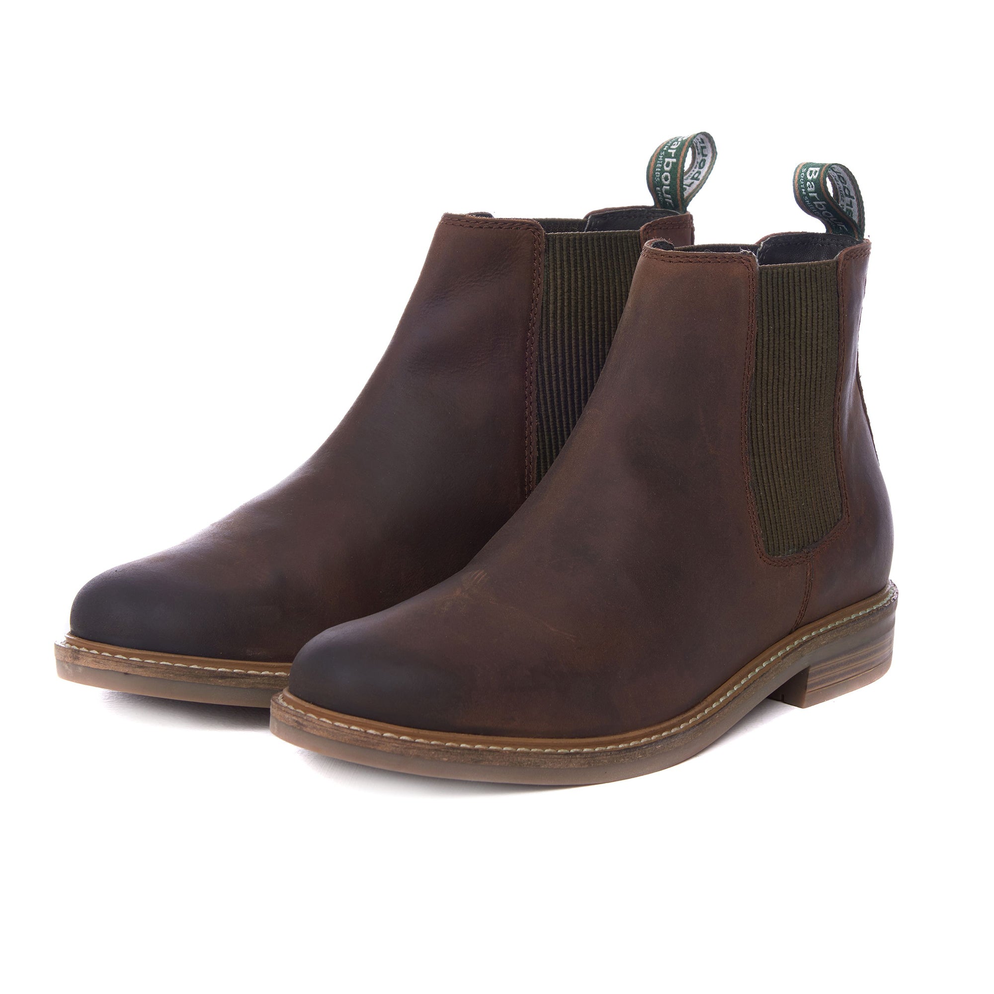 Barbour Farsley Chelsea Boot - Choco Leather