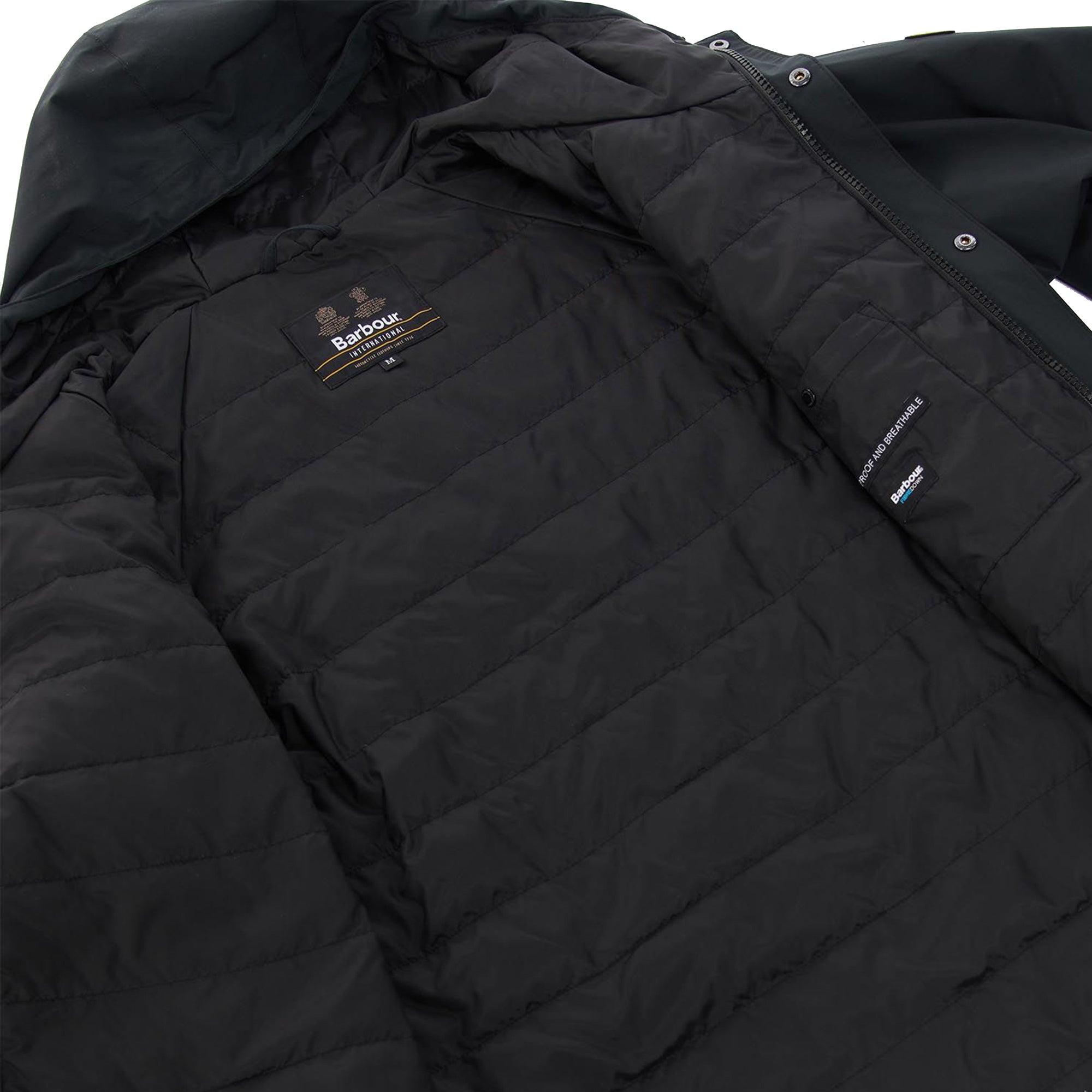 Barbour International Gauge Waterproof Jacket - Black