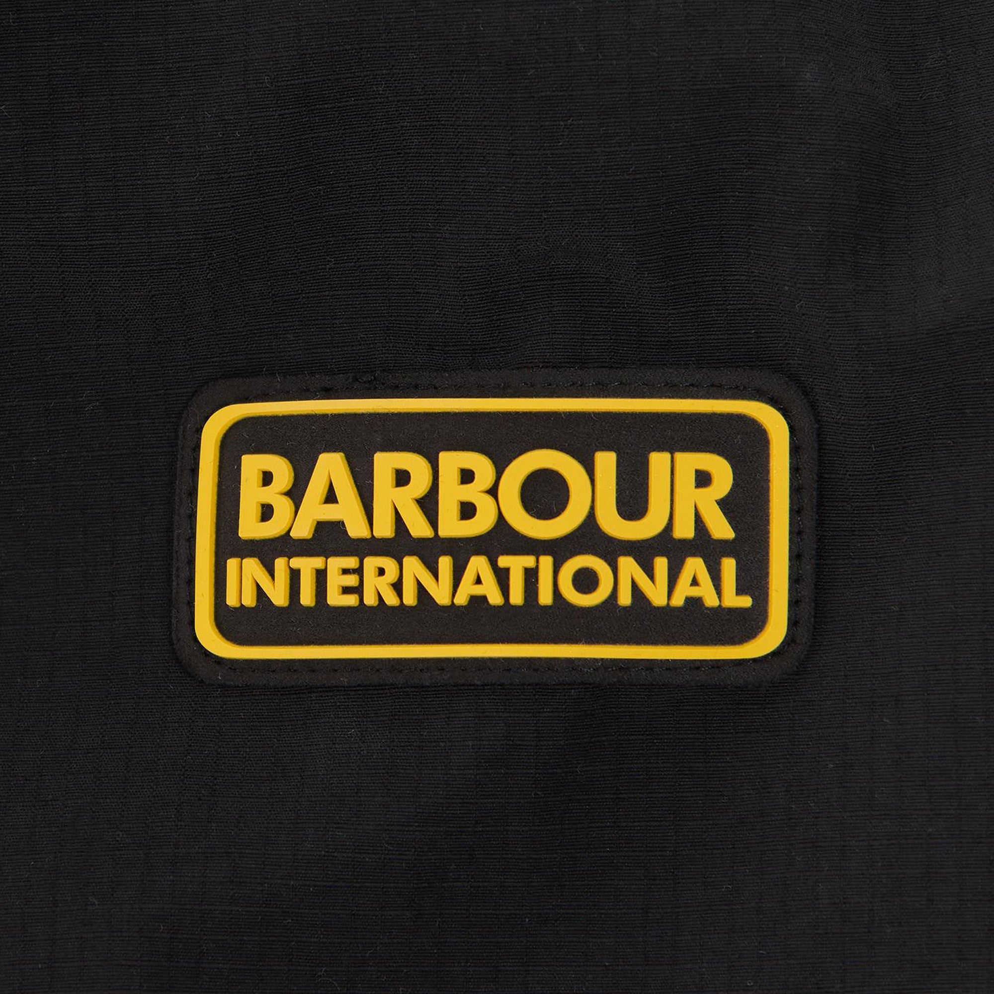 Barbour International Orbit Pop Over Top - Black