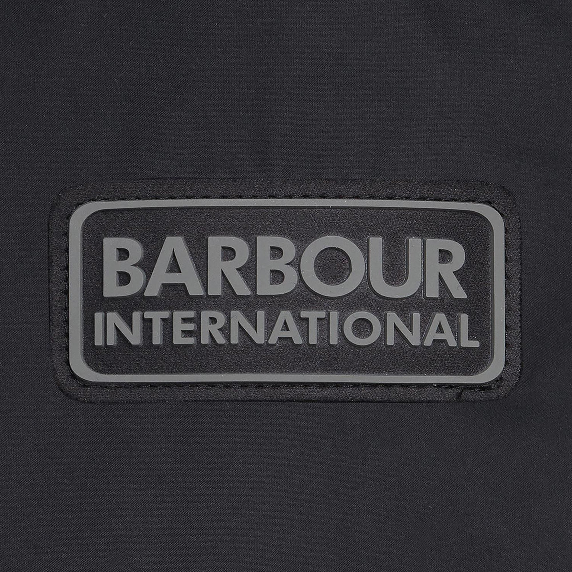 Barbour International Transmission Throttle Baffle Quilt Jacket - Black