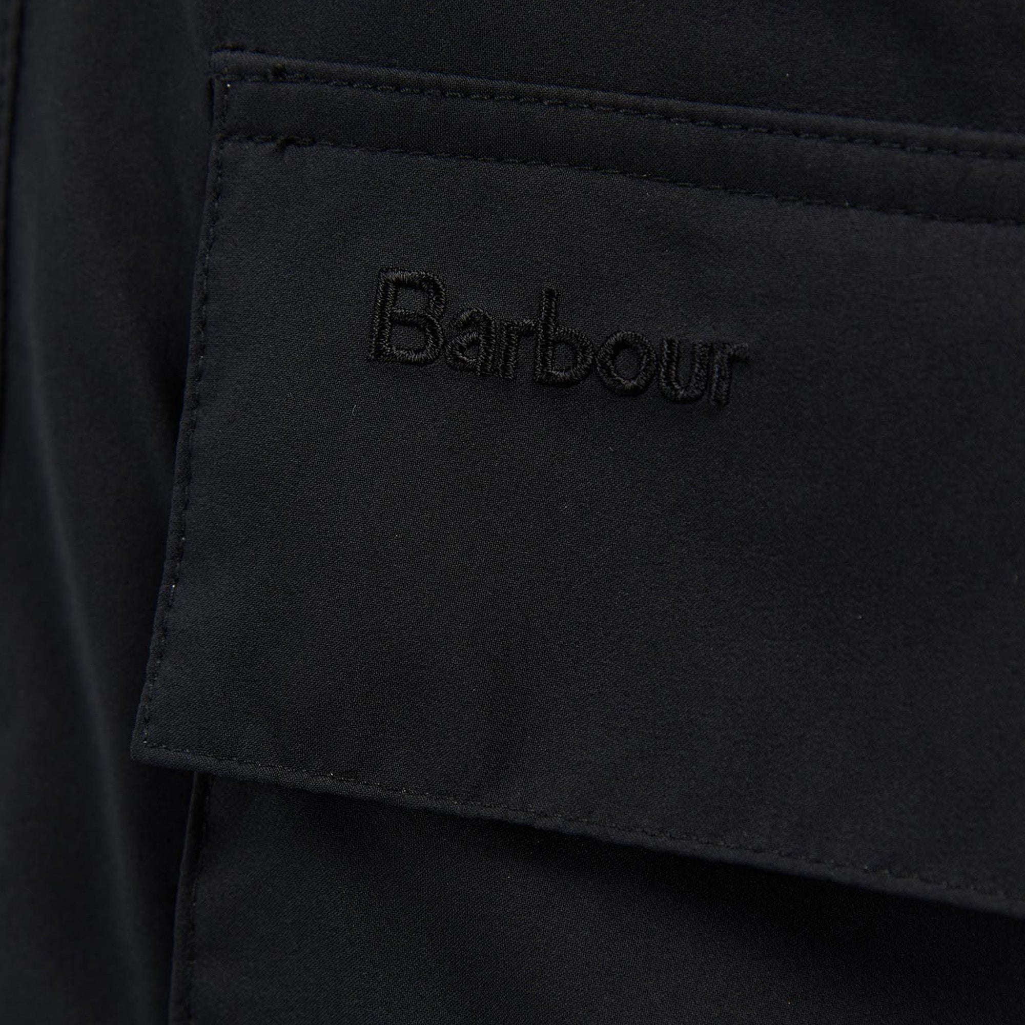 Barbour Waterproof Hooded Bedale - Black