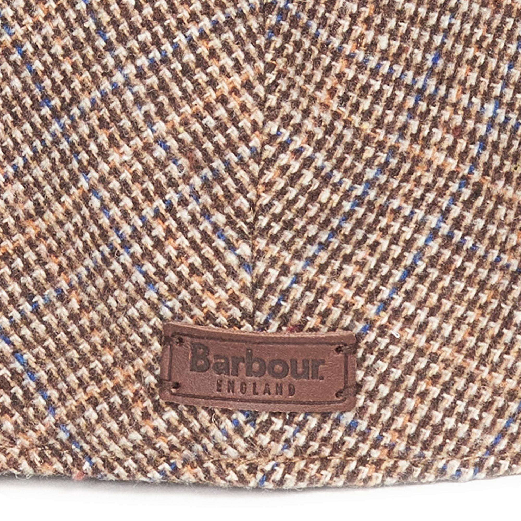 Barbour Wilkin Flat Cap - Beige Check