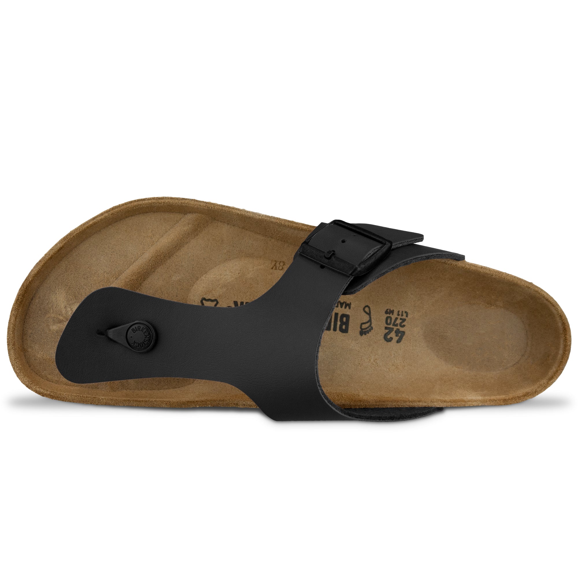 Birkenstock Ramses BF Sandals - Black - Arena Menswear