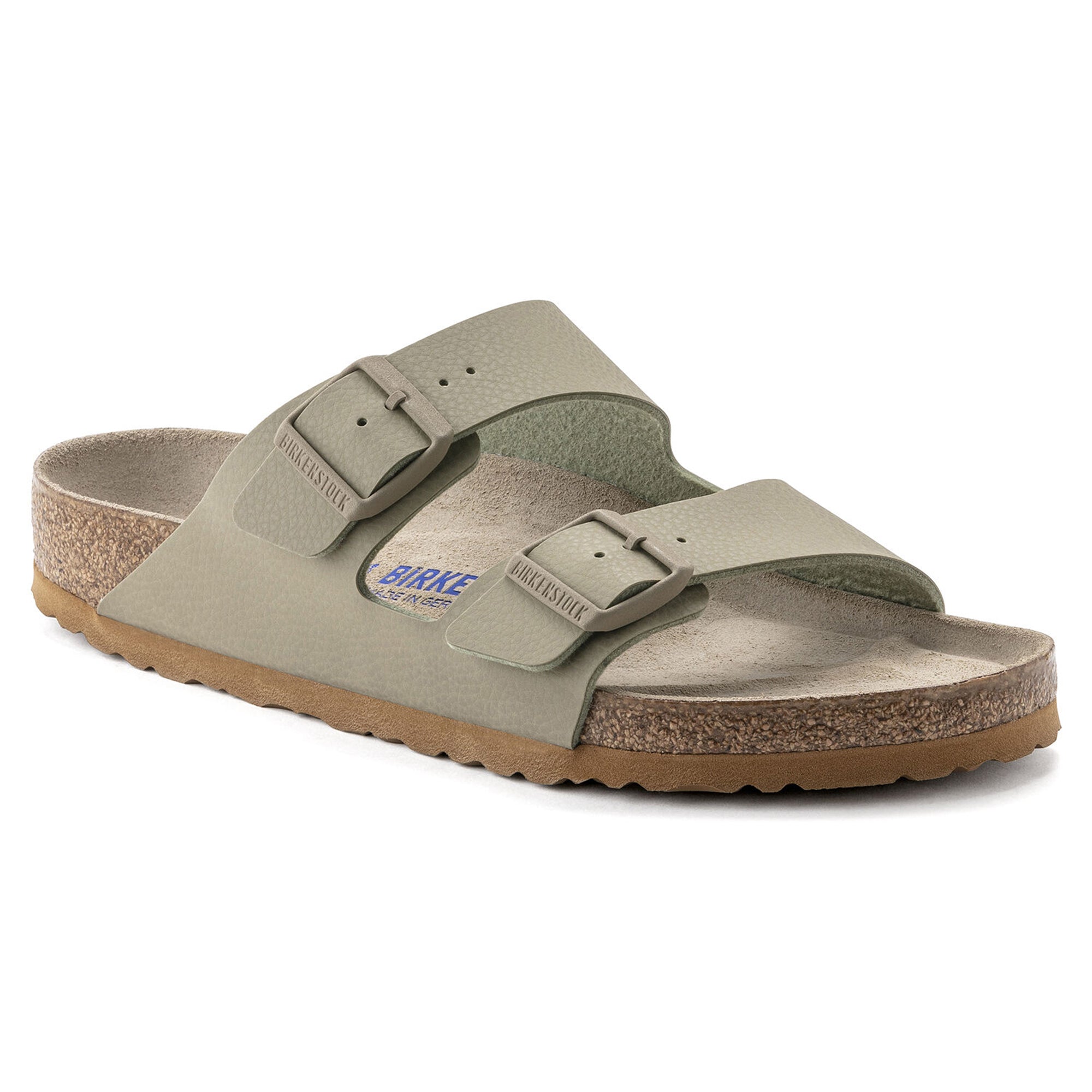 Birkenstock Arizona SFB BF Sandals - Desert Soil Faded Khaki