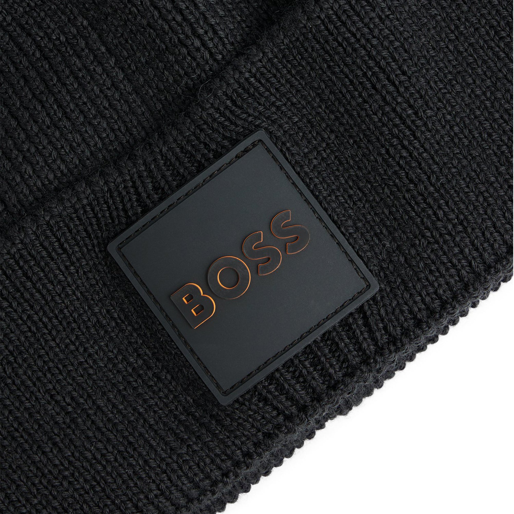 Boss Foxxy 1 Beanie Hat - Black