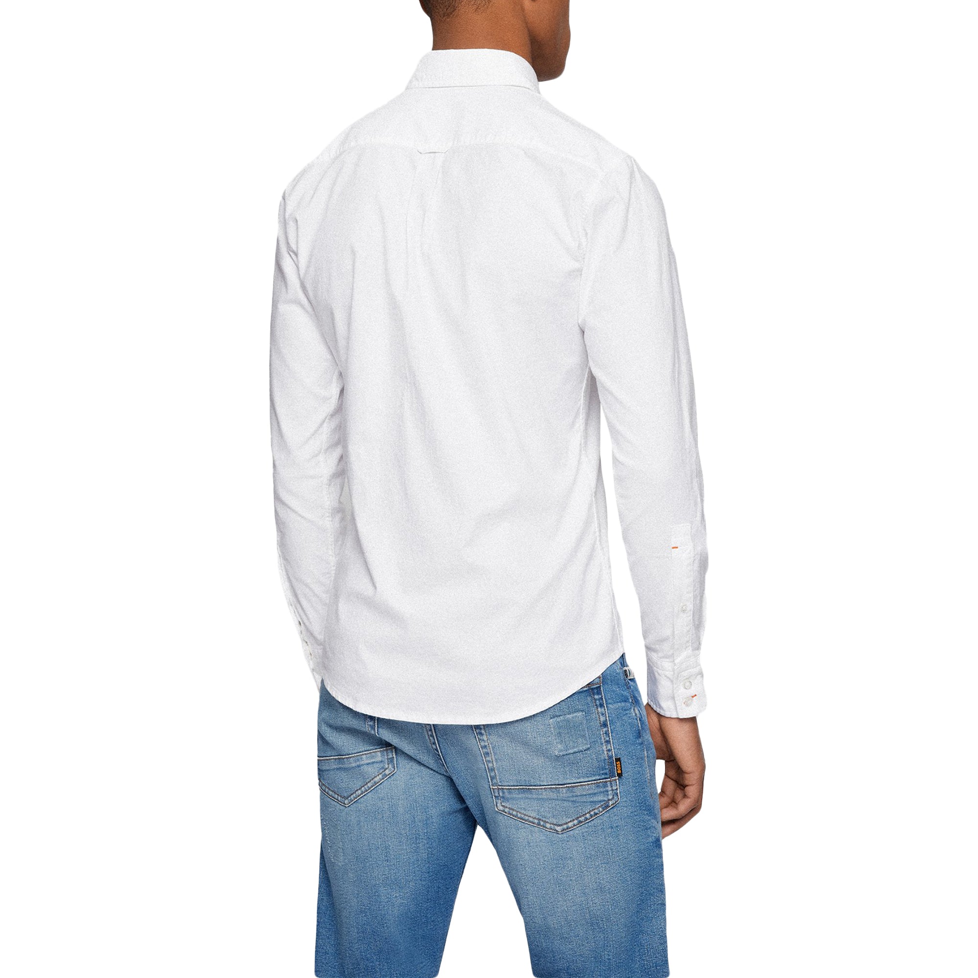 Boss Mabsoot 2 Oxford Slim Fit Shirt - White