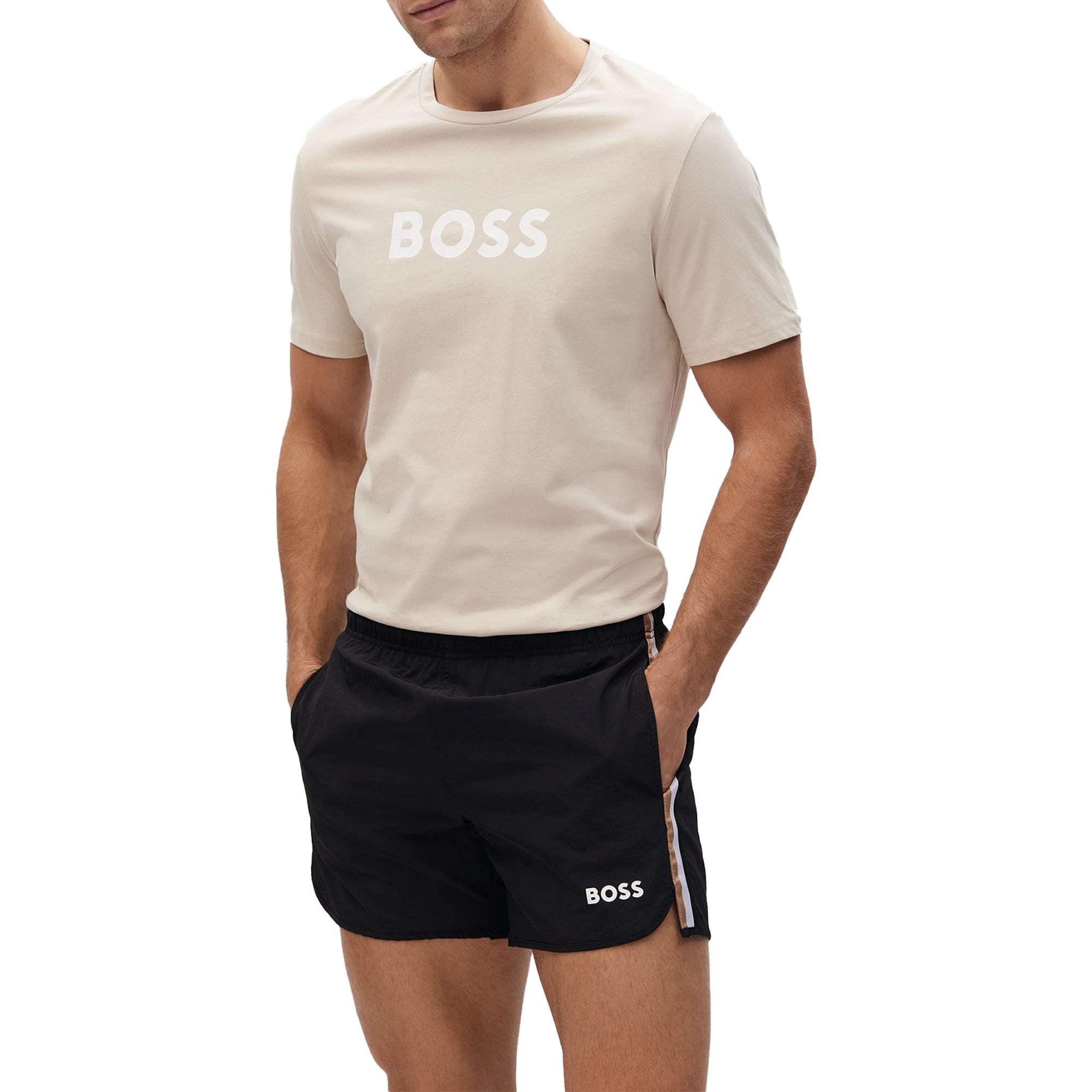 Boss RN T-Shirt - Light Beige