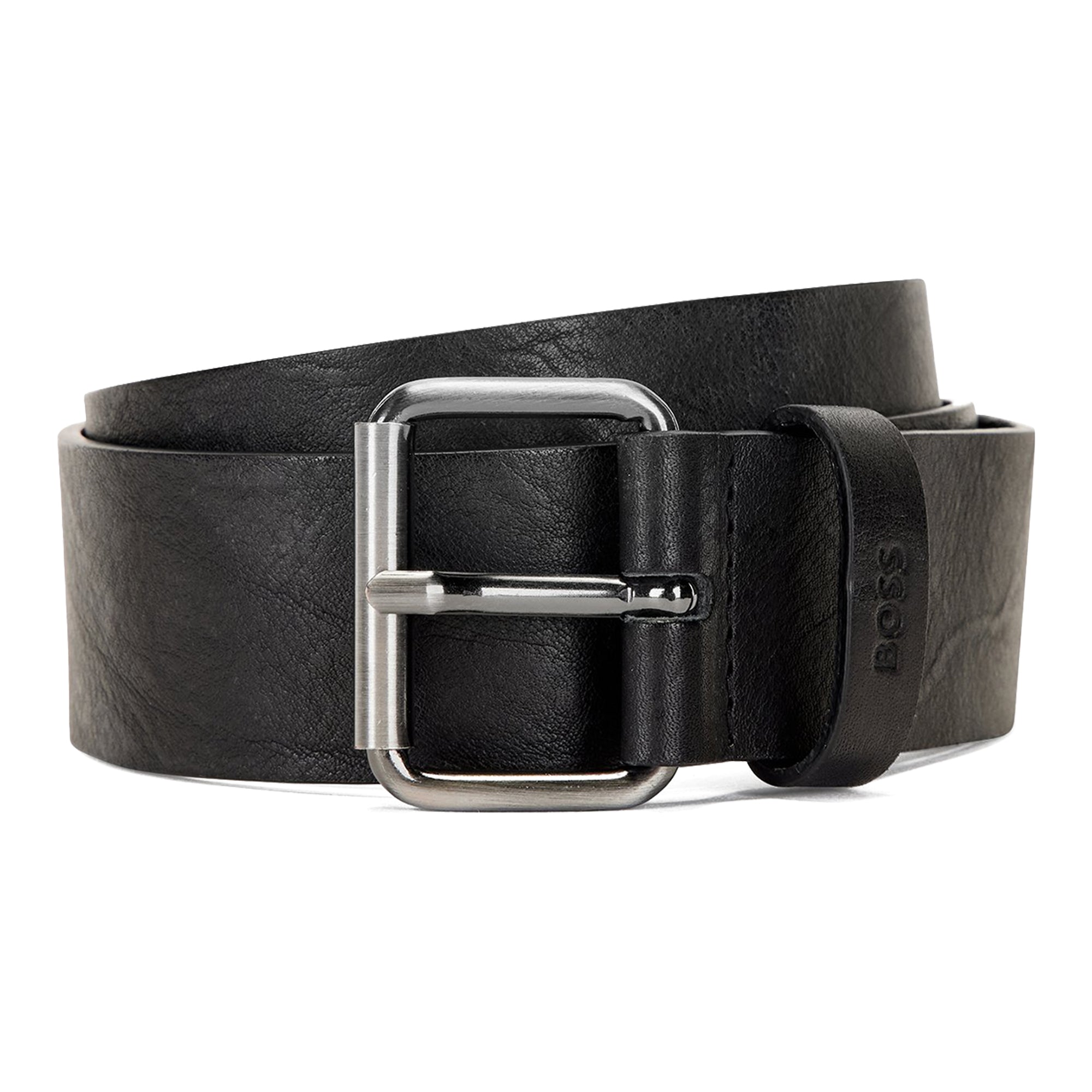 Boss Serge GS Leather Belt - Black