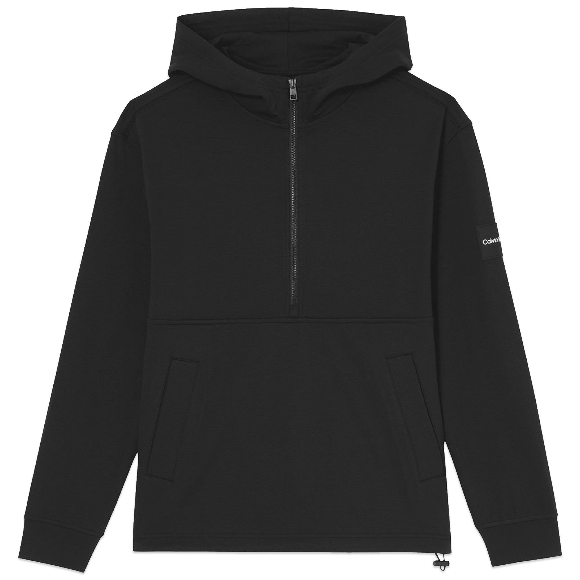 Calvin Klein Half Zip Technical Jacket - Black