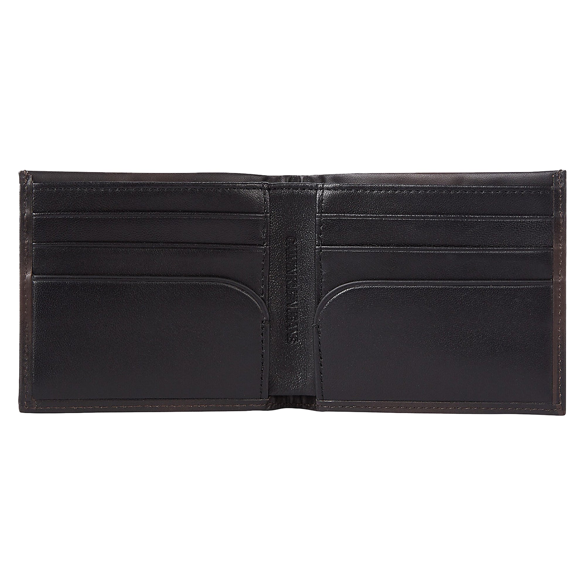 Calvin Klein Leather Billfold Wallet - Bitter Brown