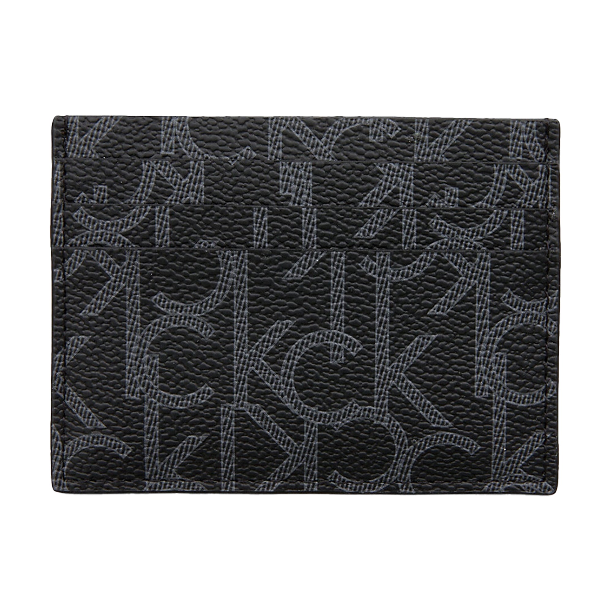 Calvin Klein Logo Card Holder - Black