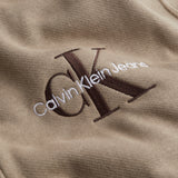 Calvin Klein Monogram Logo Quarter Zip - Perfect Taupe