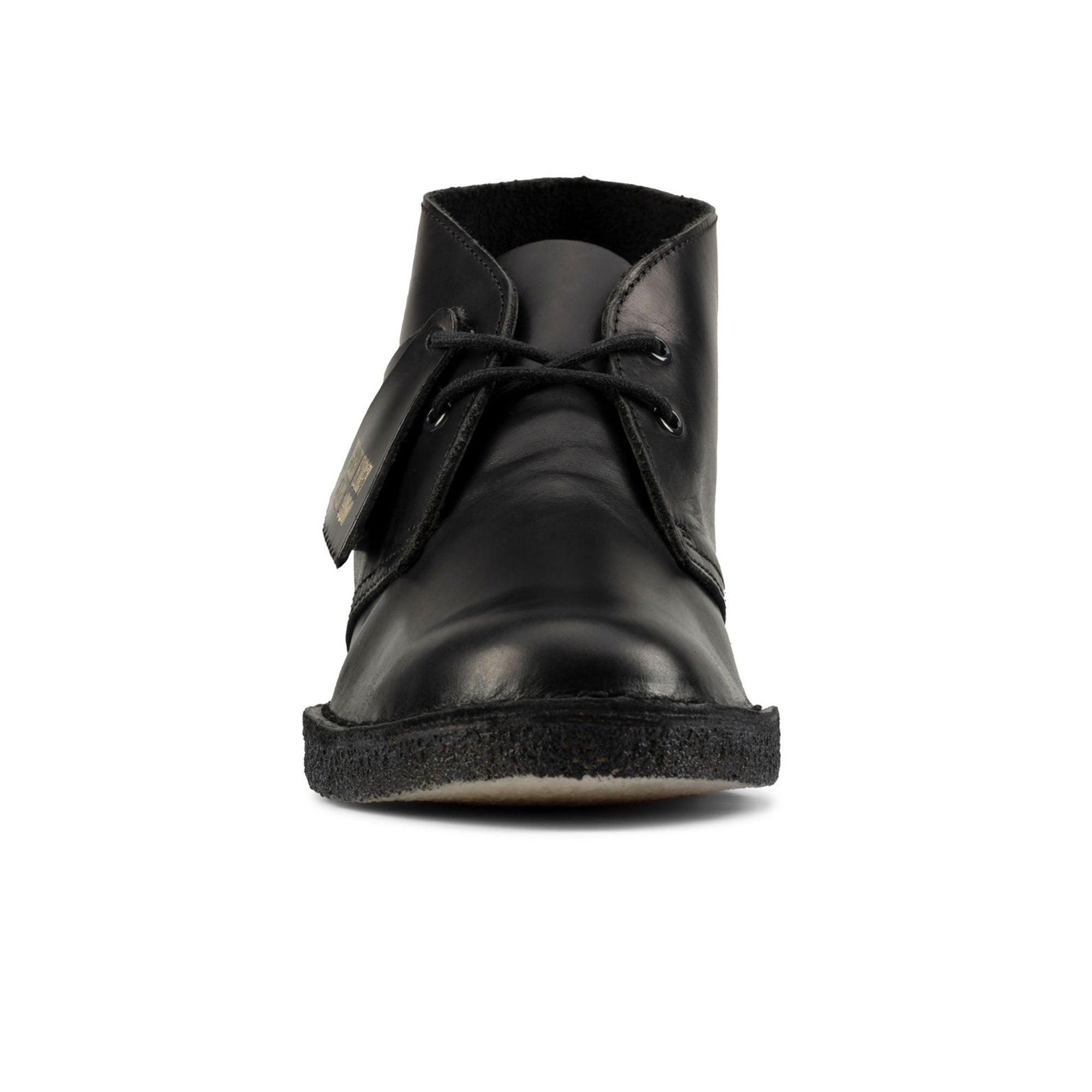 Clarks Originals New Desert Boot - Polished Black