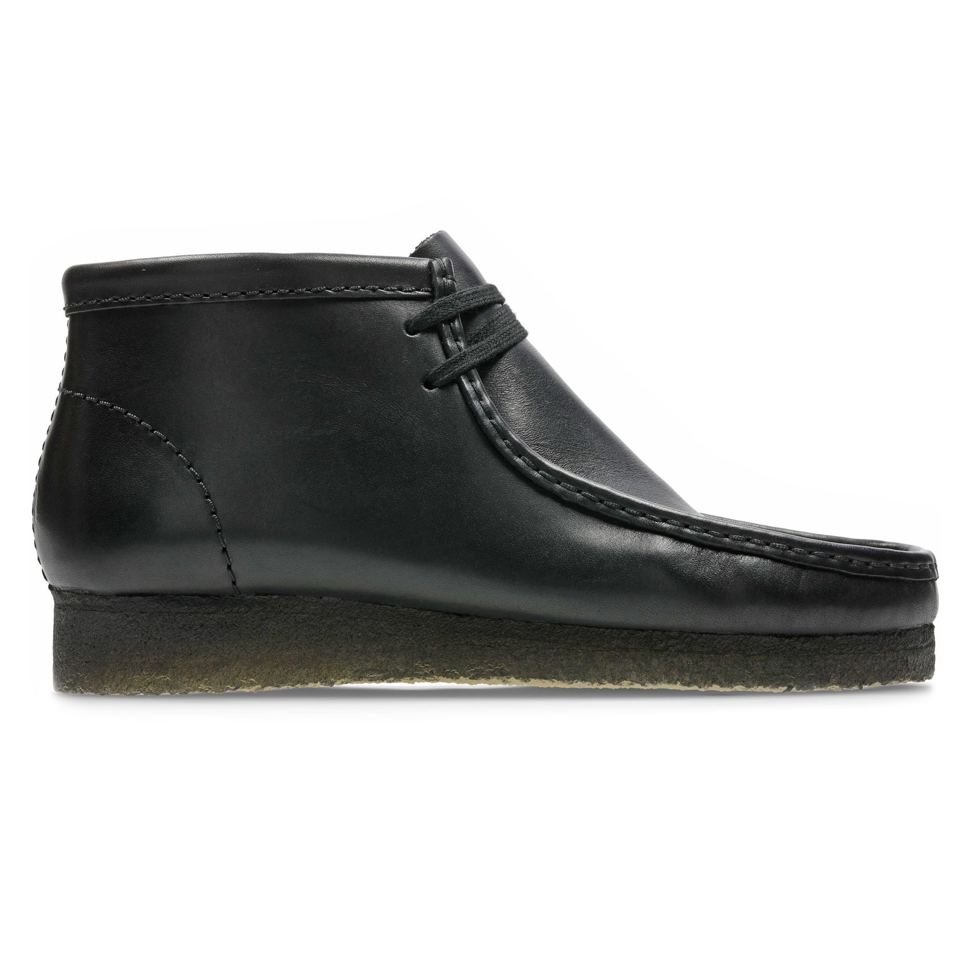 Clarks Originals Wallabee Boot - Black Leather