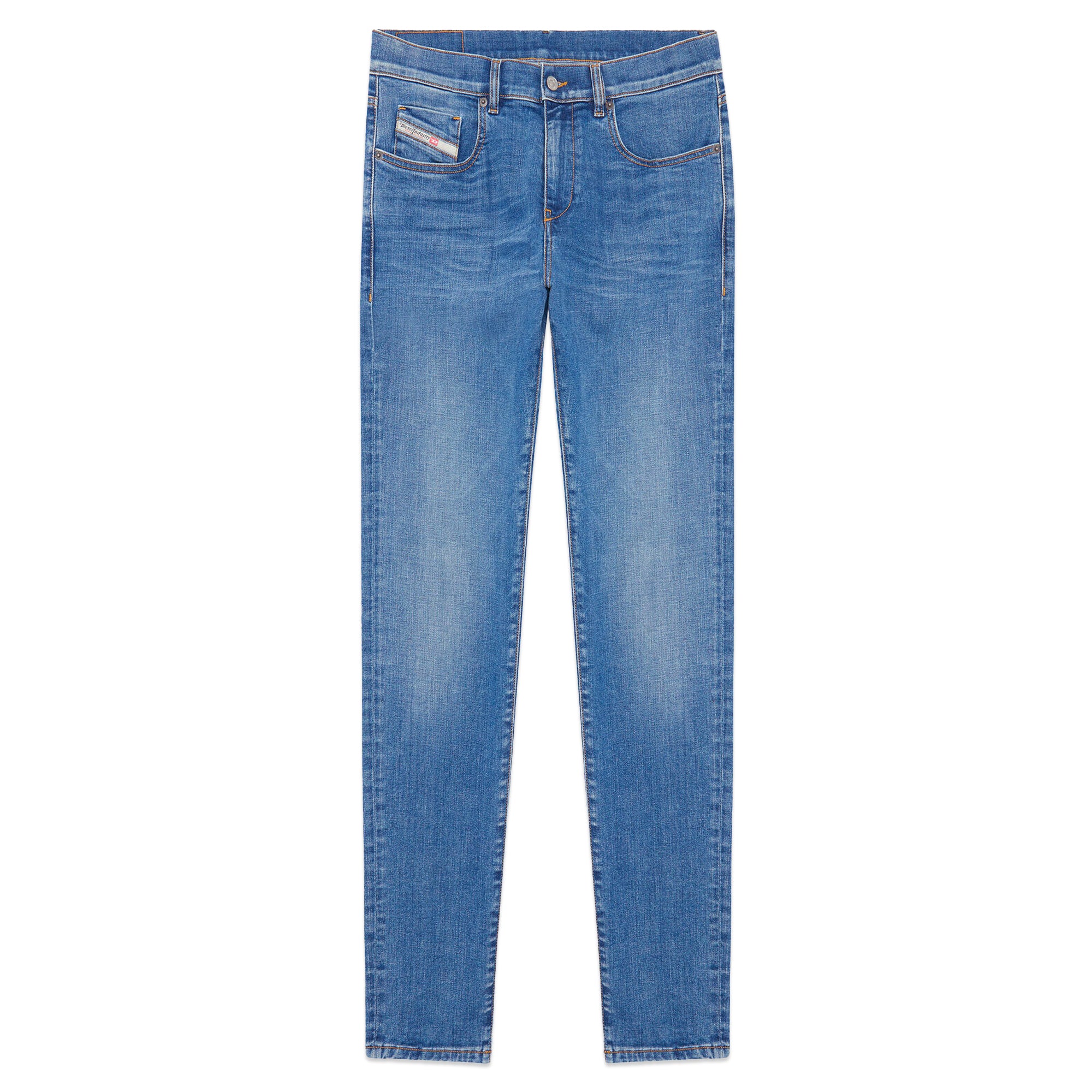 Diesel D-Strukt 09D47 Slim Fit Jeans - Medium Blue