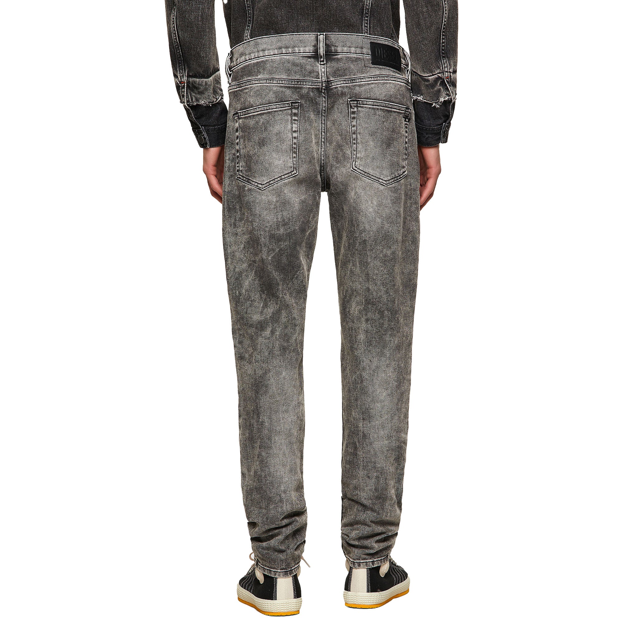 Diesel D-Strukt 9KA Slim Fit Jeans - Mid Faded Grey
